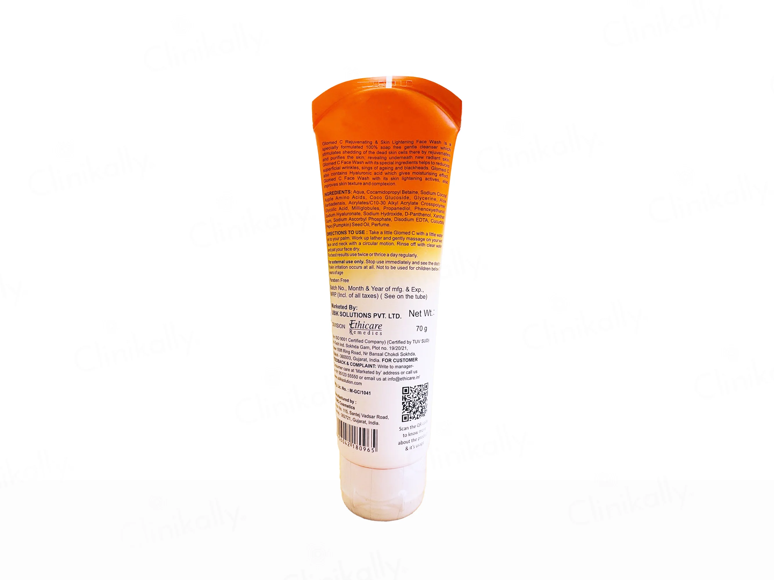 Glomed C Rejuvenating & Skin Lightening Face Wash - Image 4