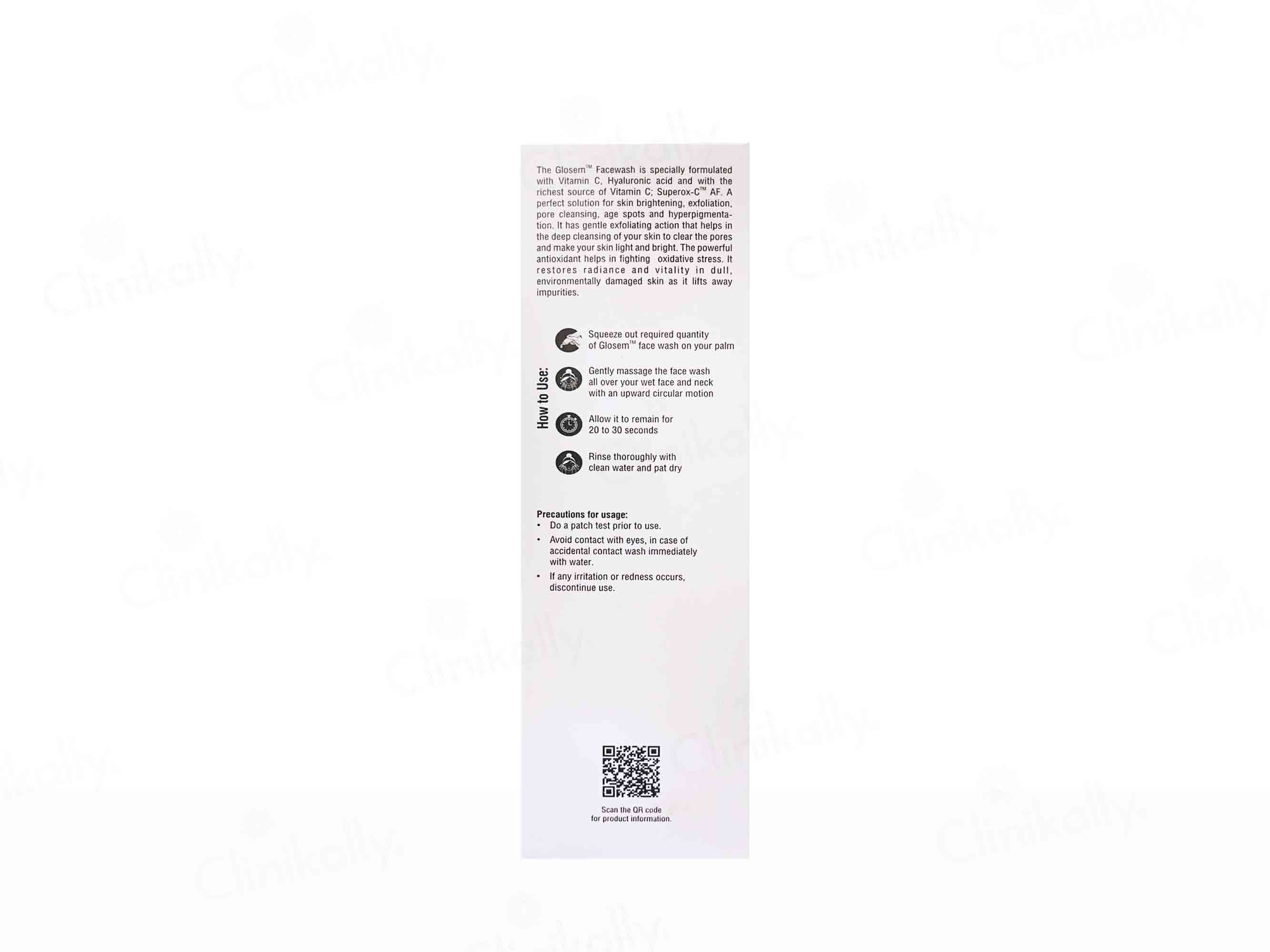 Glosem Vitamin C Face Wash - Image 2