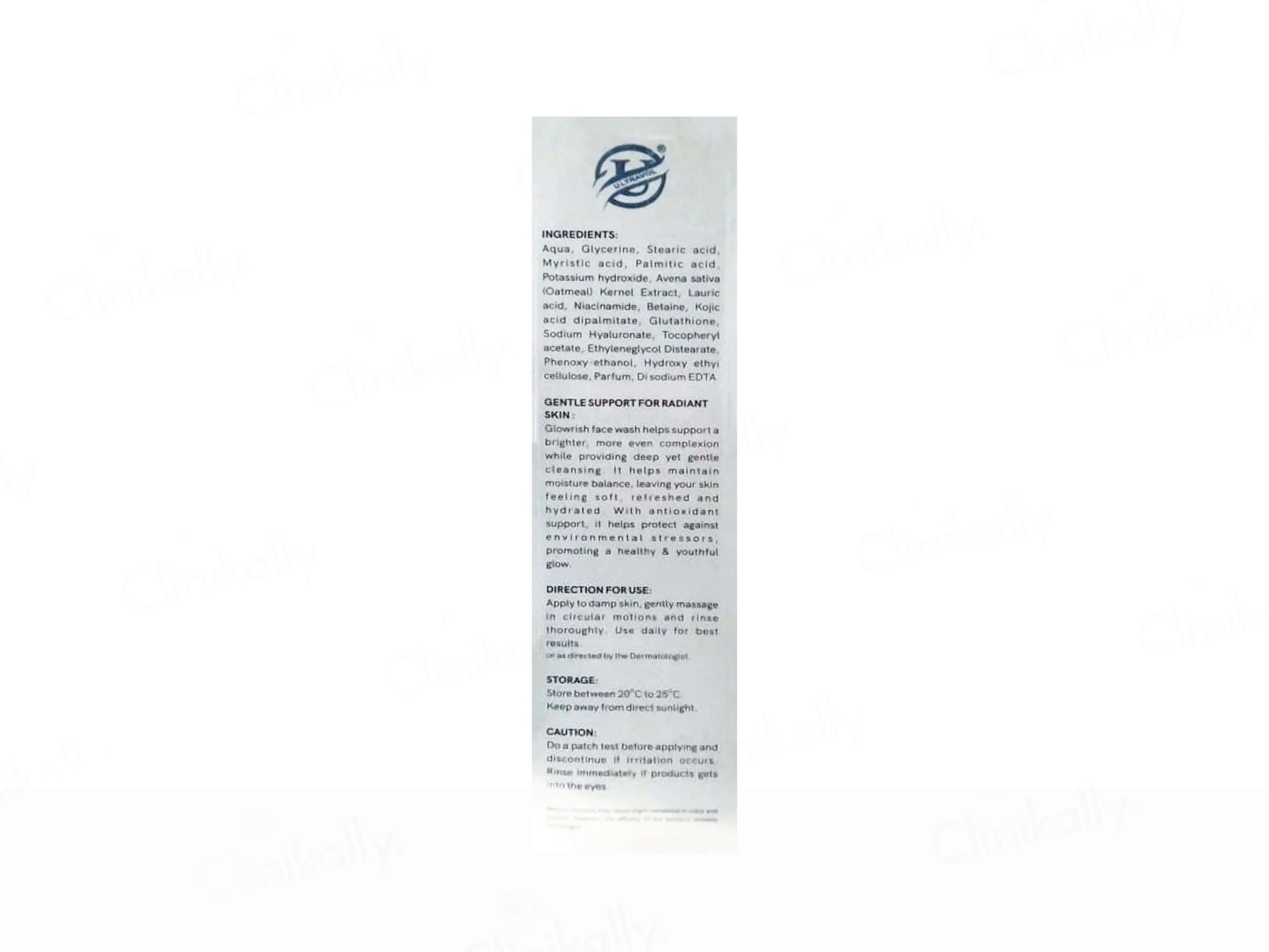 Glowrish Glutathione Skin Brightening Facewash - Image 2