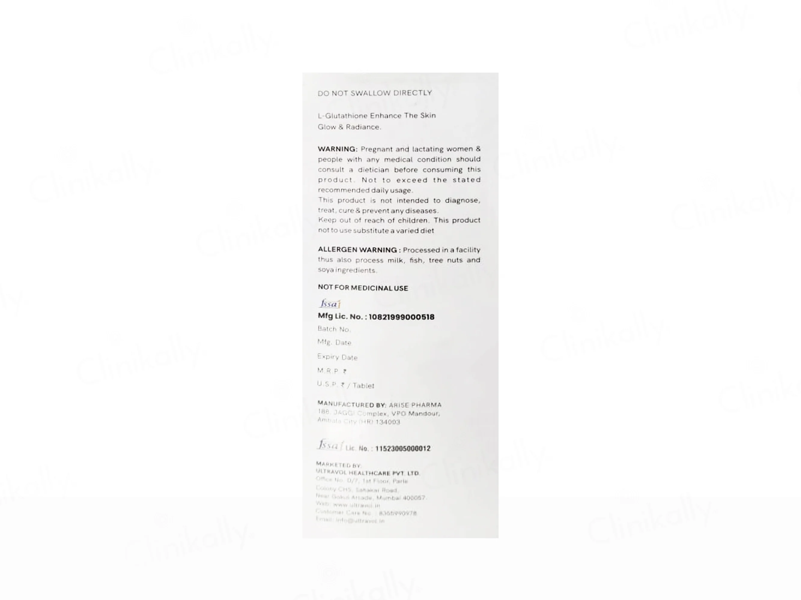 Glowrish Skin Supplement Effervescent Tablet - Apple Flavour - Image 6