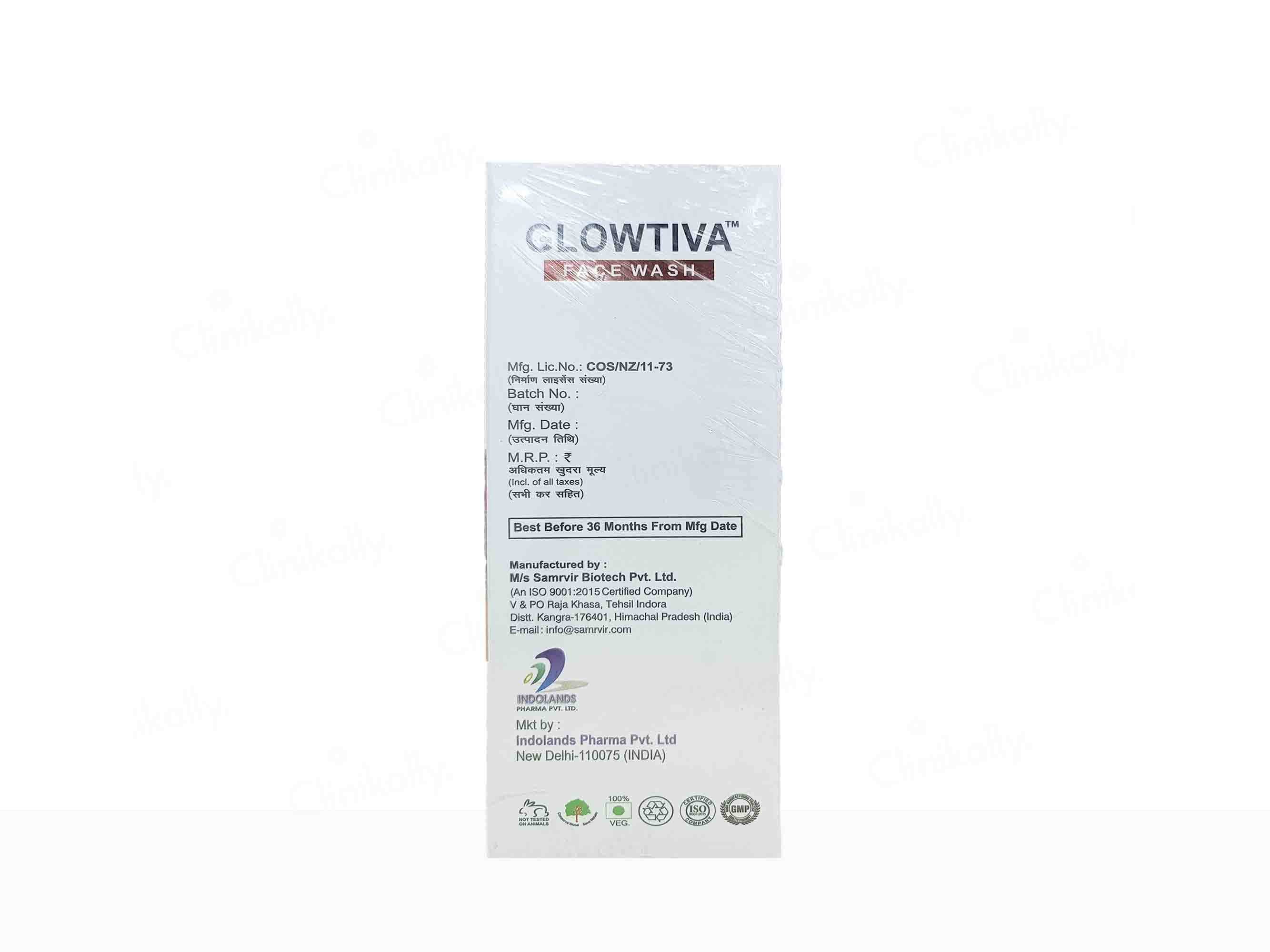 Glowtiva Skin Illuminating Brightening Face Wash - Image 4