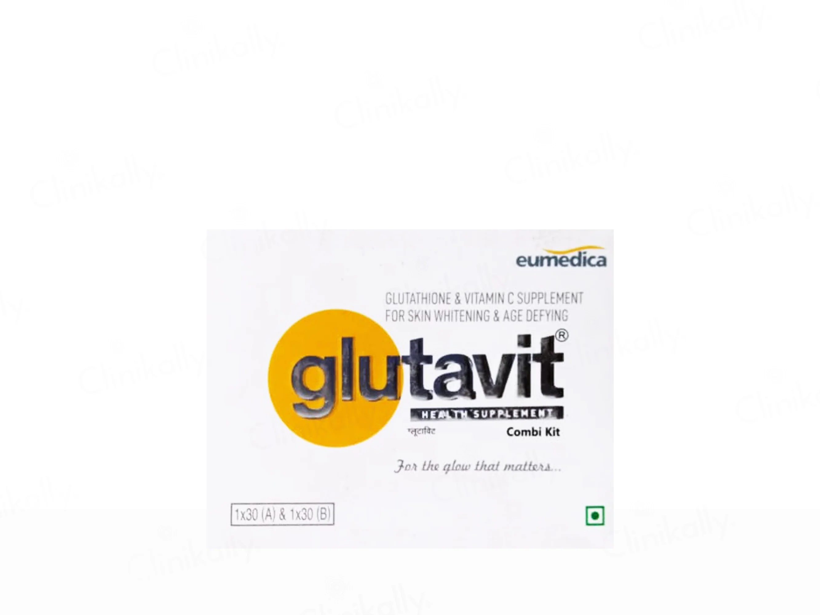 Glutavit Skin Whitening & Age Defying Health Supplement Combo Kit - Image 3