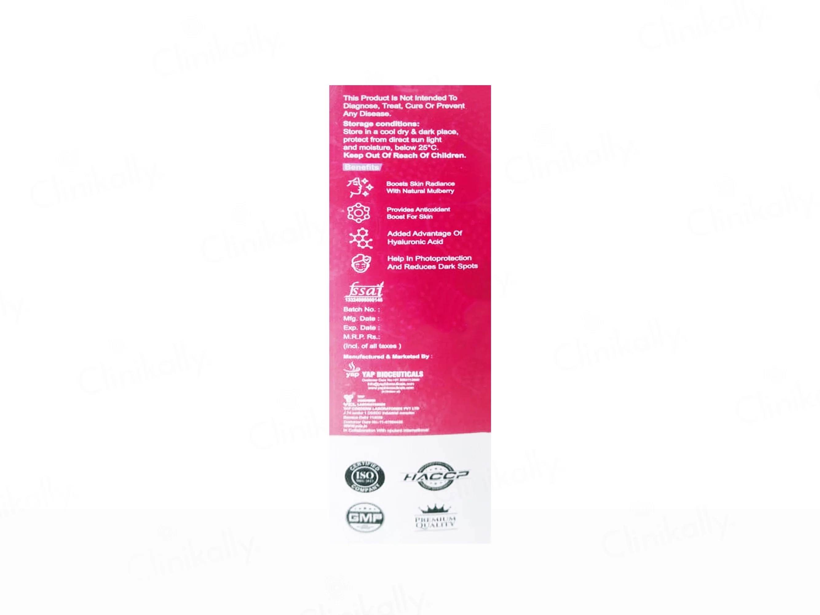 Gluvita Glutathione & Collagen Sugar Free Effervescent Tablet - Strawberry Flavour - Image 3
