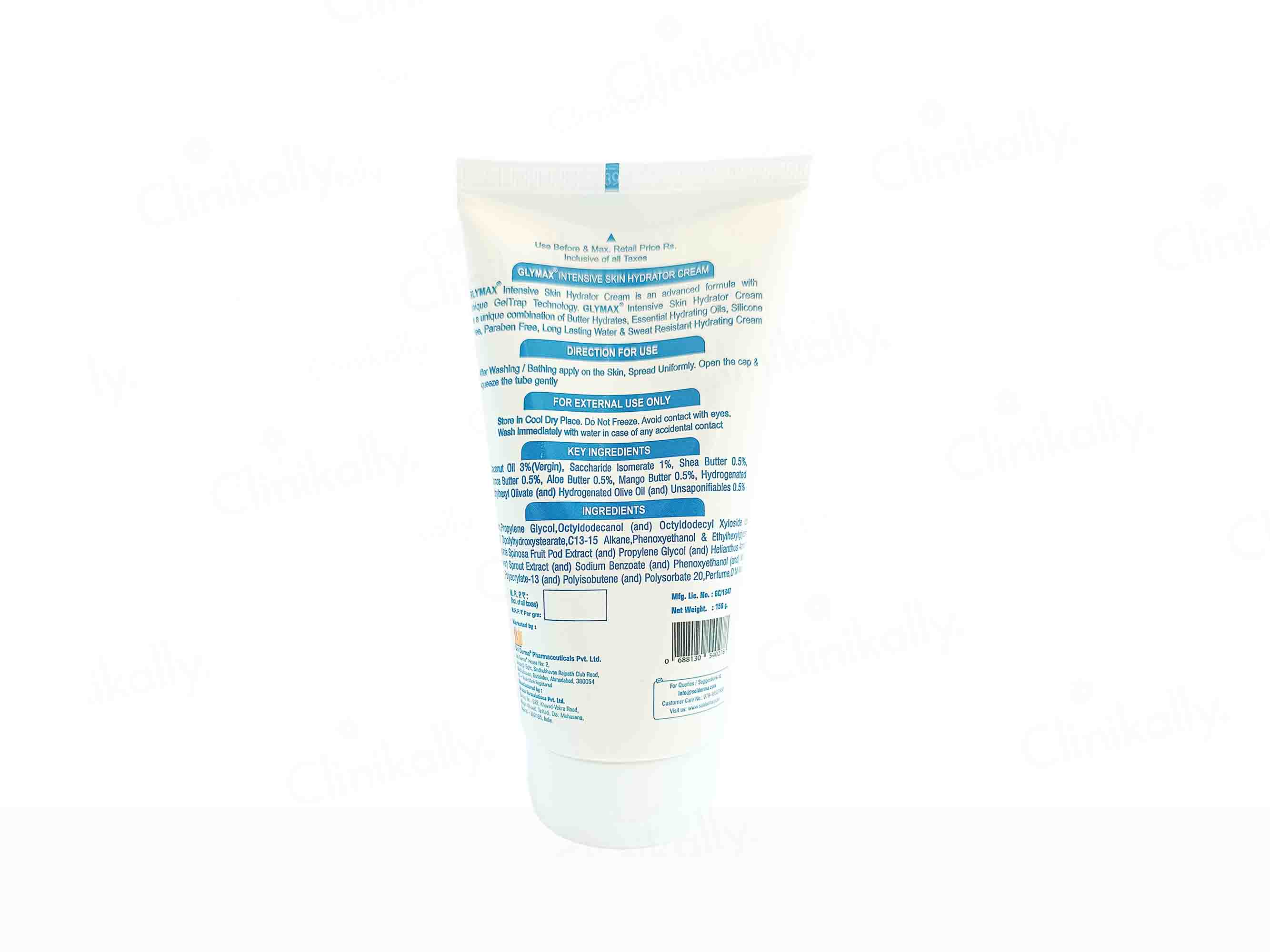 Glymax Intensive Skin Hydrator Cream - Image 2