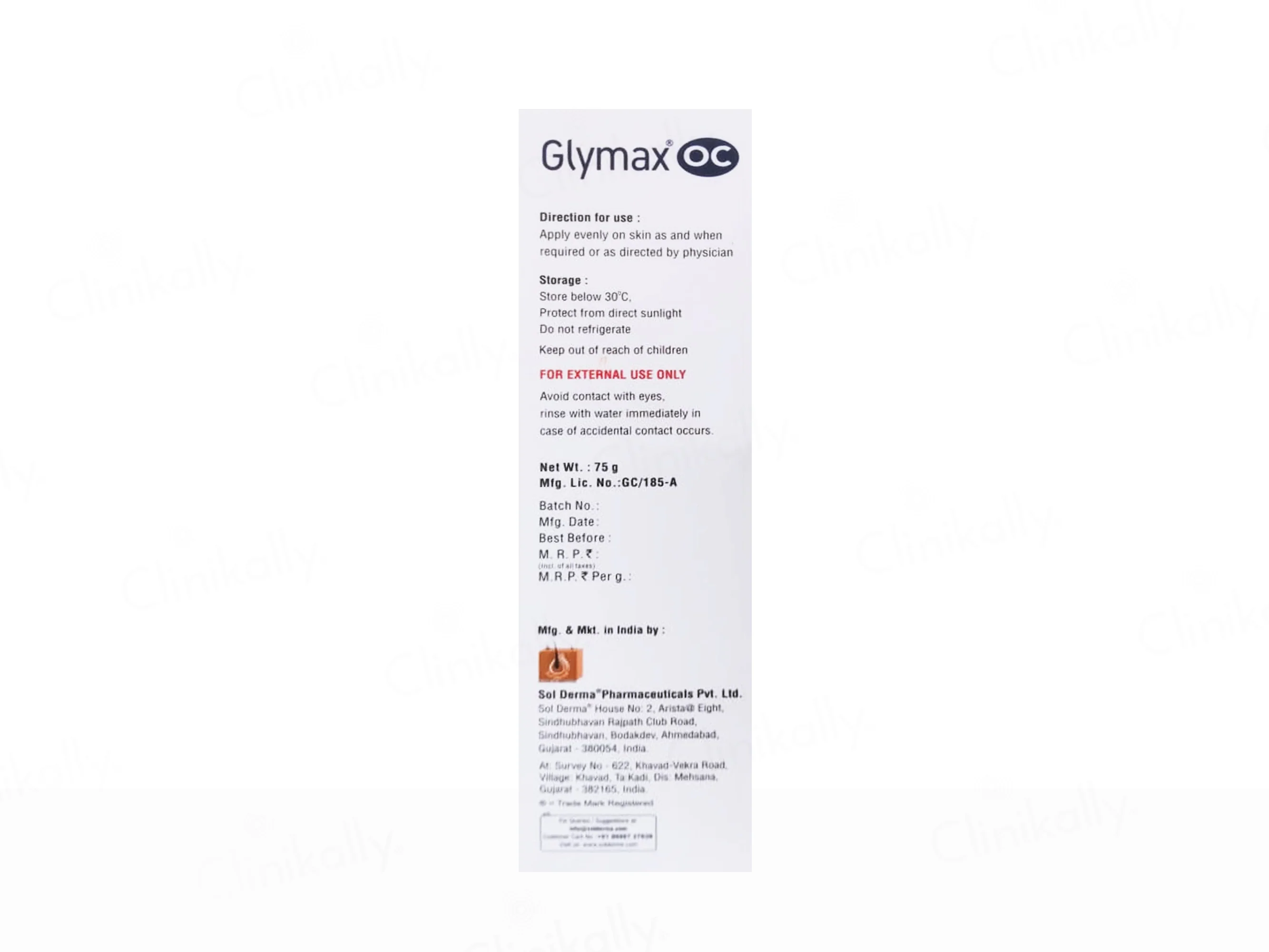 Glymax OC Sebum Regulating Moisturizer - Image 3