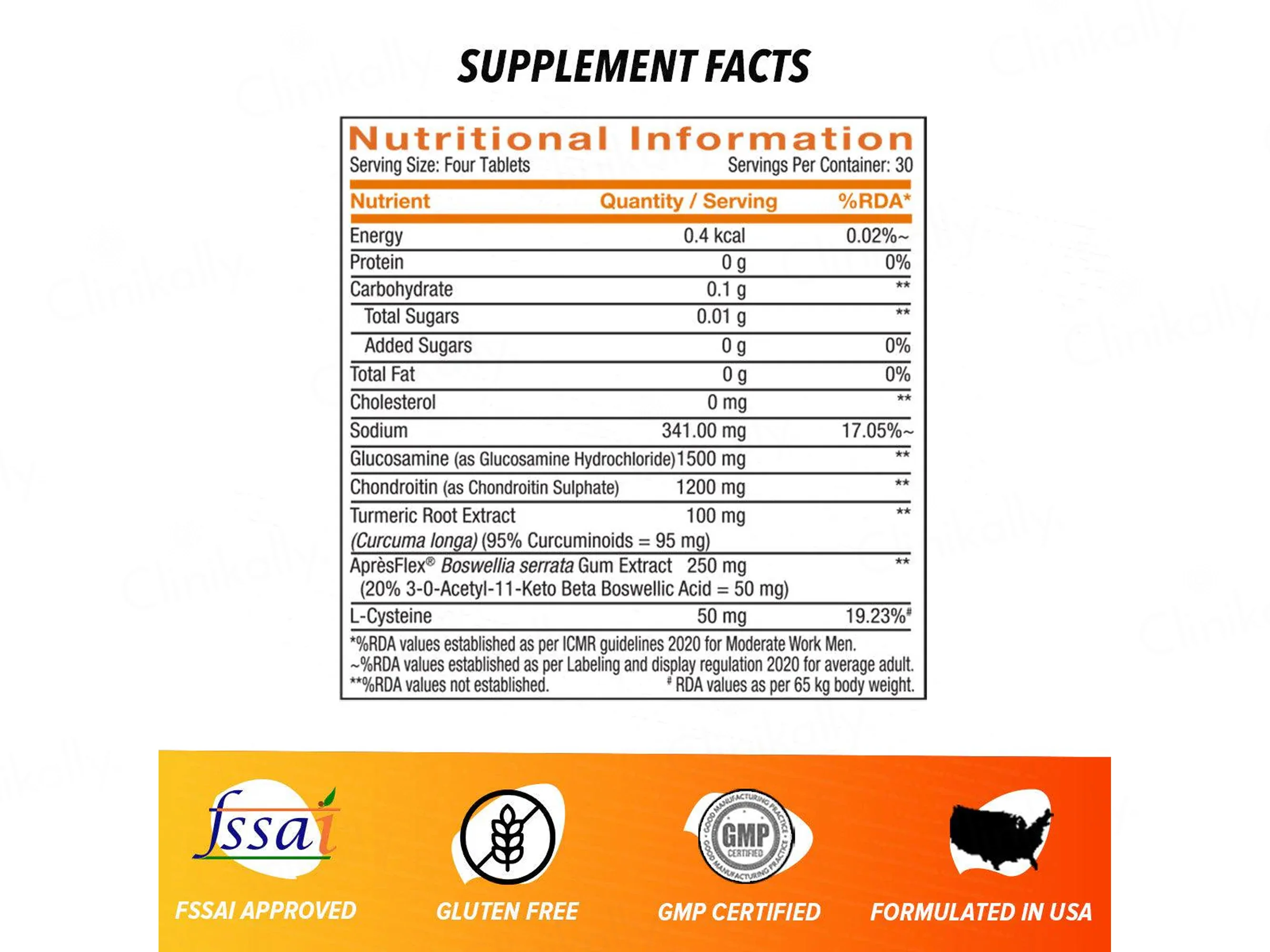 GNC TriFlex Fast-Acting Nutraceutical Tablet - Image 10