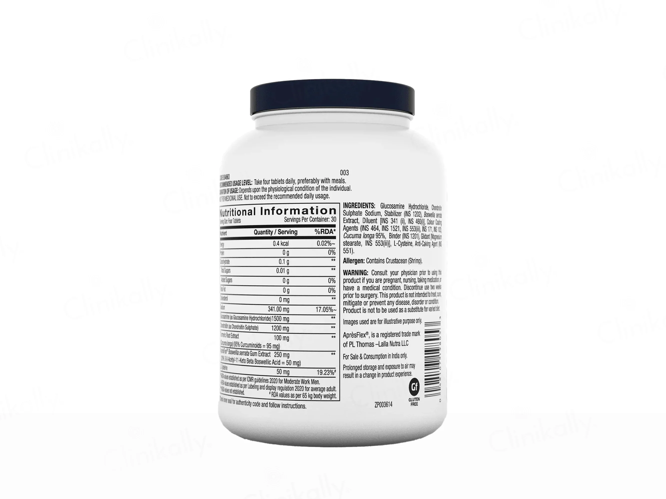 GNC TriFlex Fast-Acting Nutraceutical Tablet - Image 12