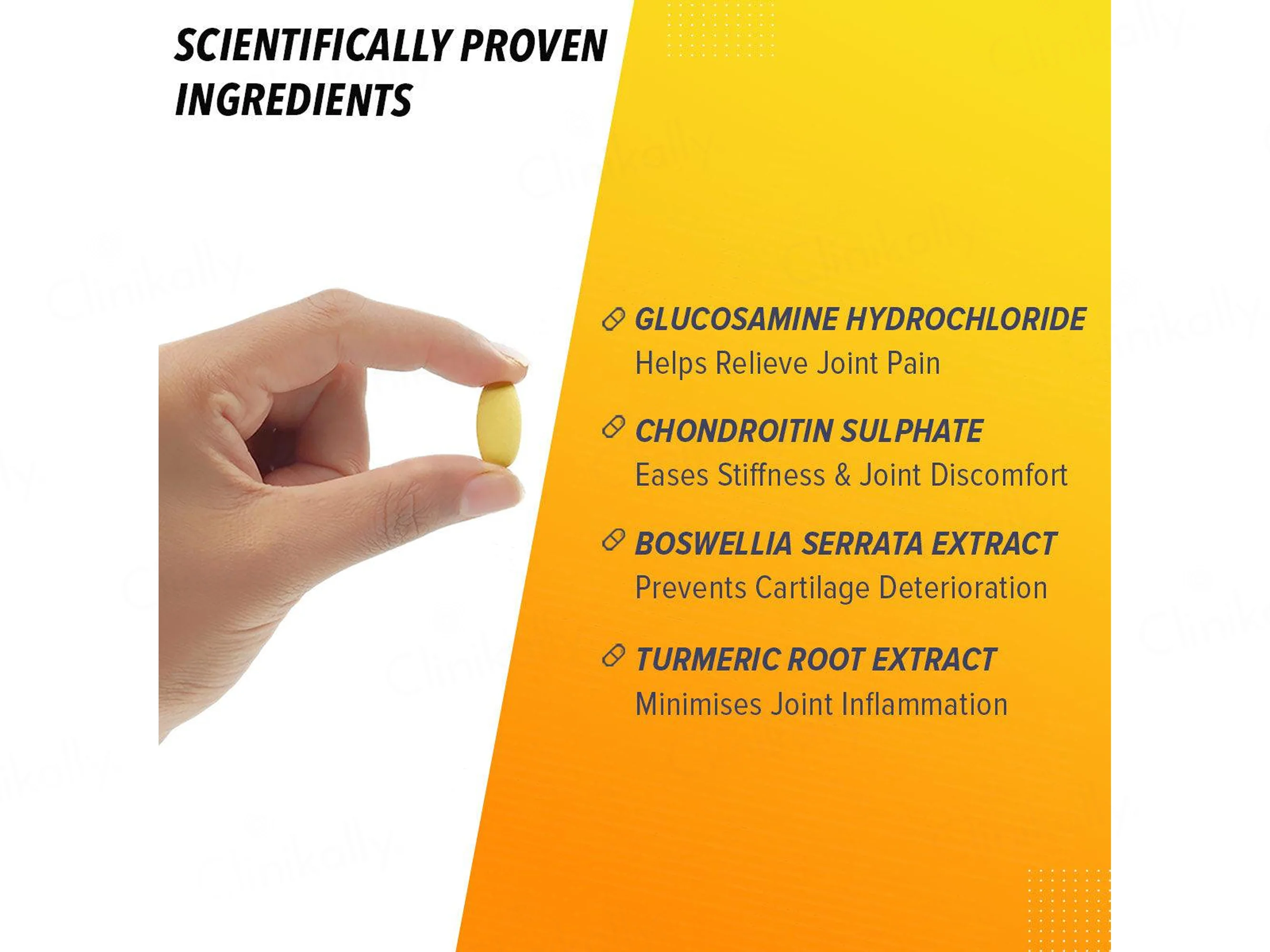 GNC TriFlex Fast-Acting Nutraceutical Tablet - Image 8