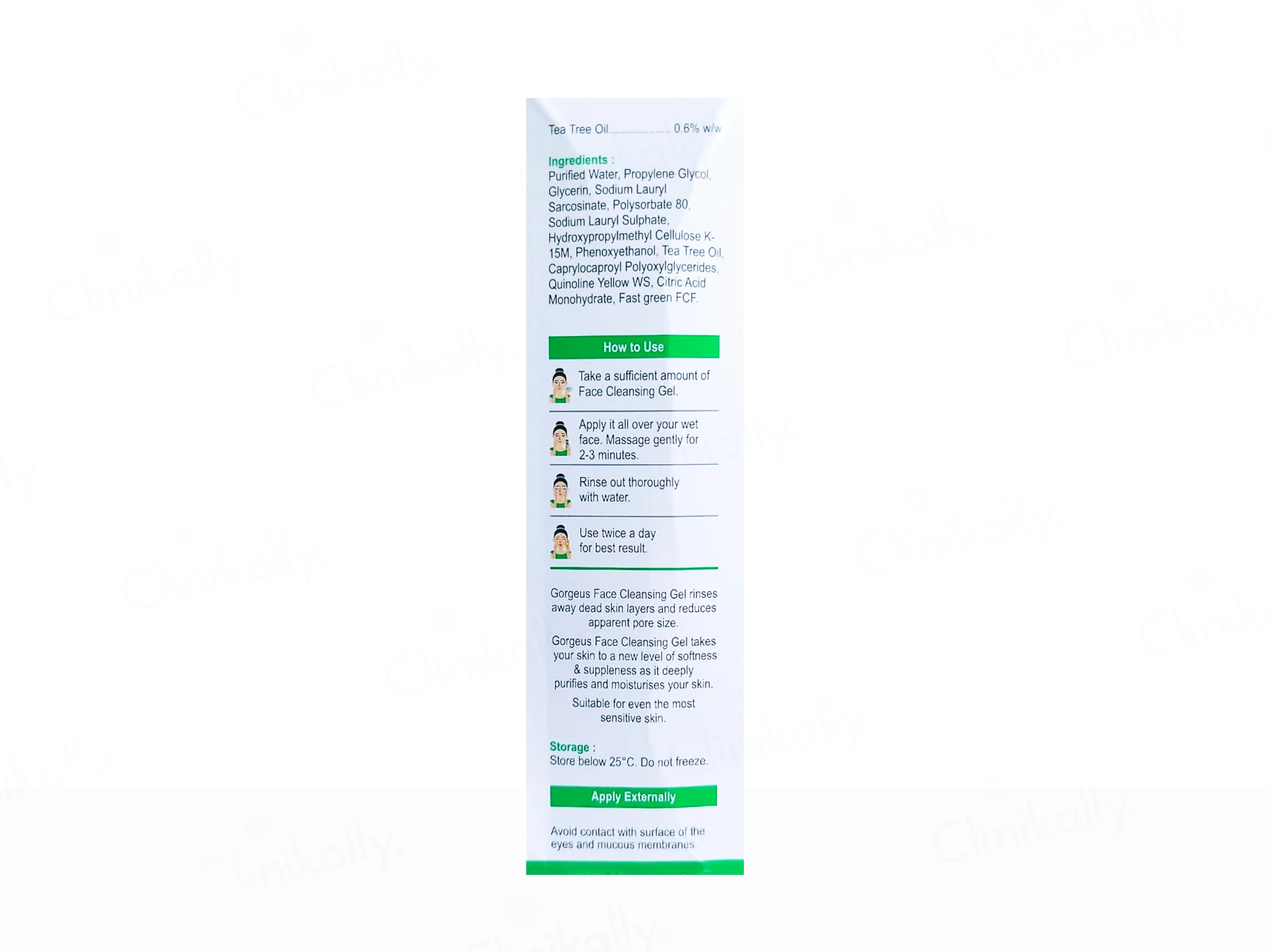 Gorgeus Face Cleansing Gel - Image 4