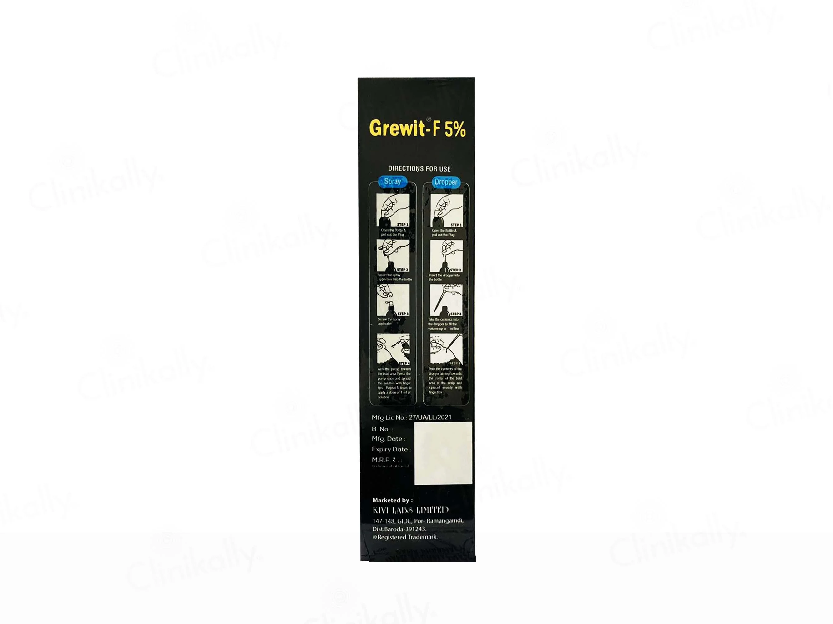Grewit-F 5% Topical Solution - Image 3