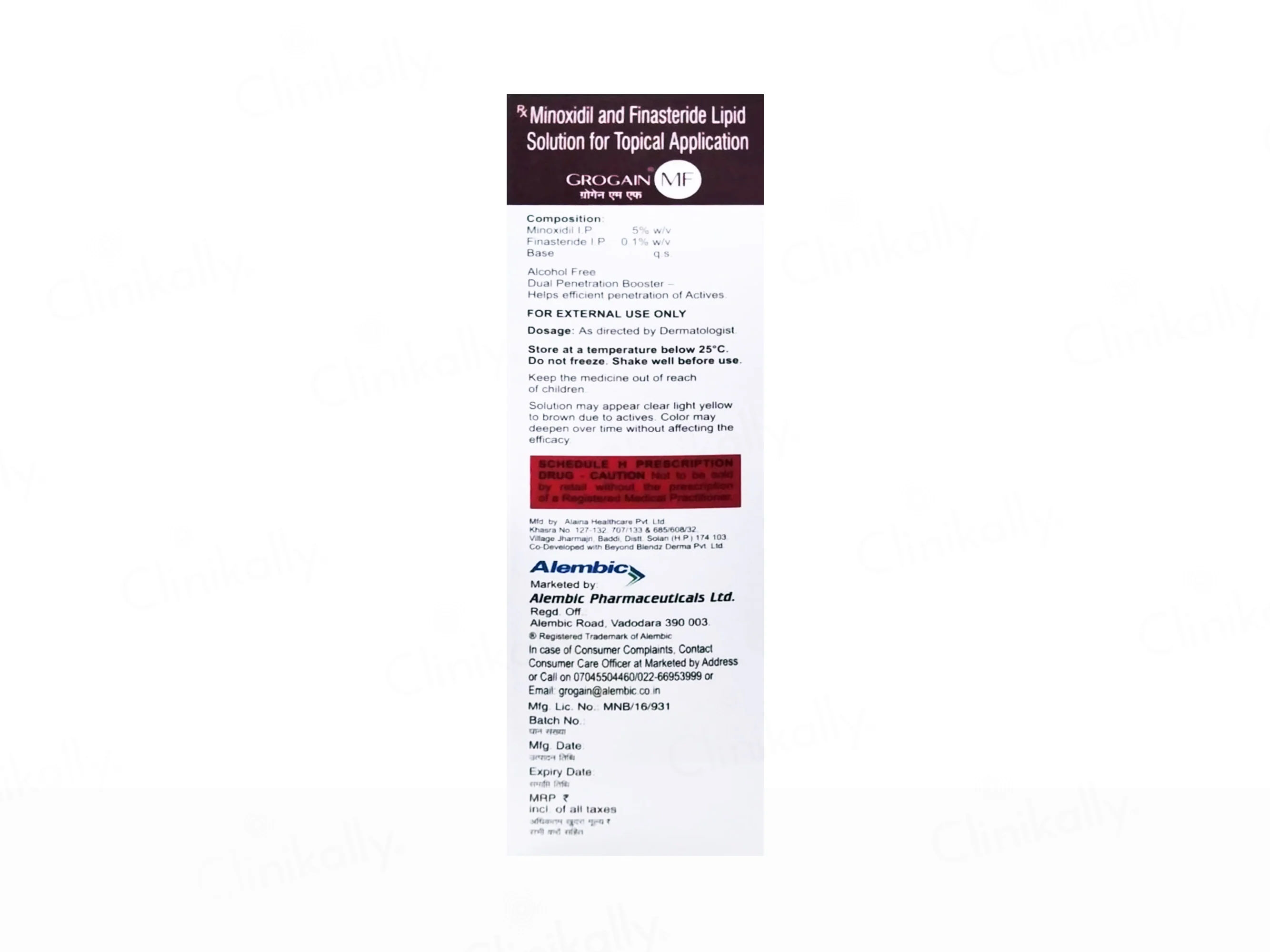 Grogain MF 5 Topical Solution - Image 3