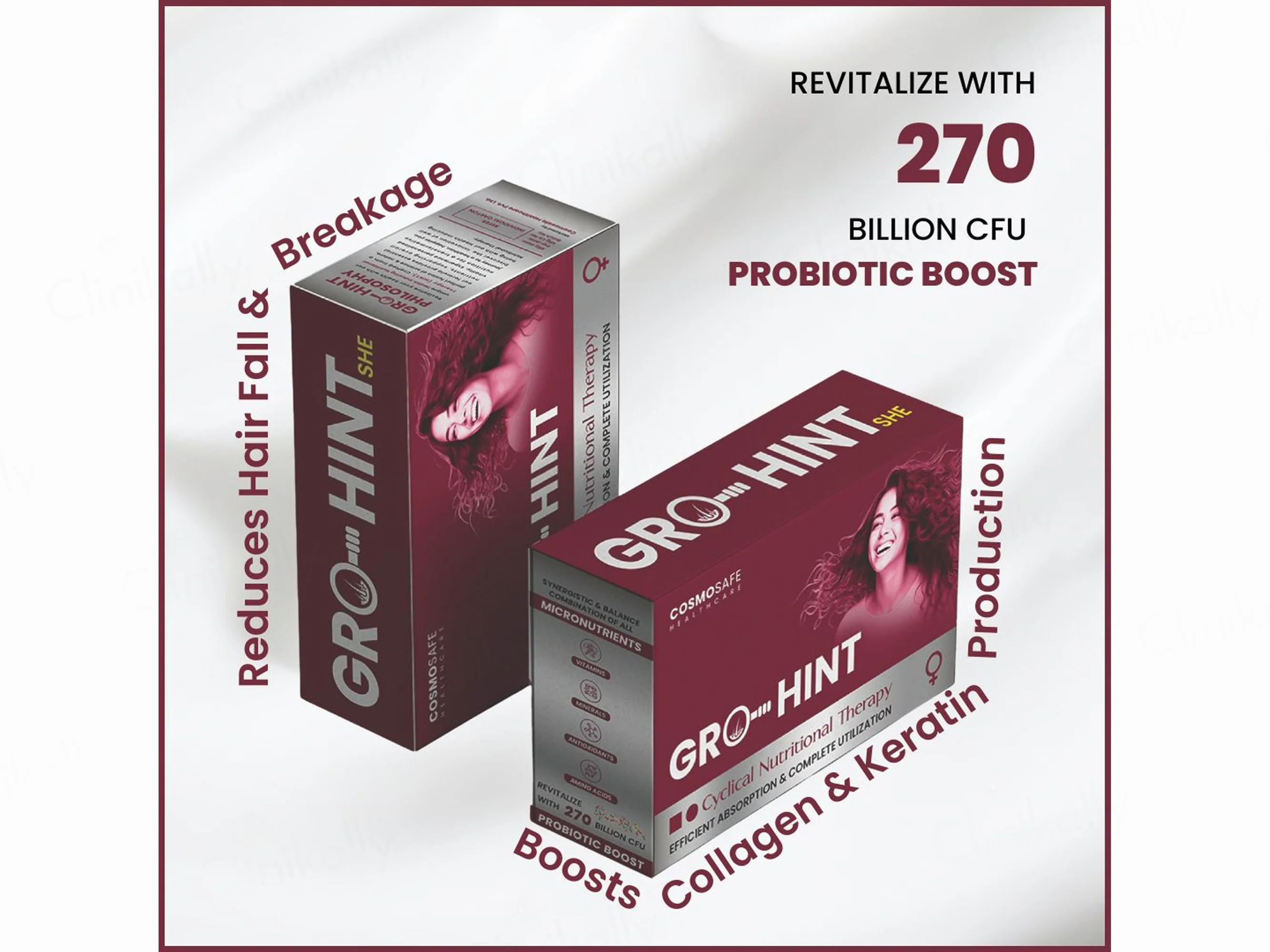 Grohint SHE Cyclical Hair Nutritional Therapy Kit - Image 3