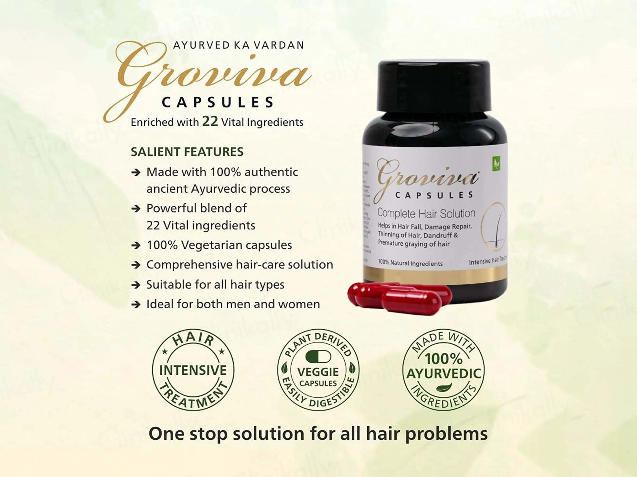 Groviva Complete Hair Solution Capsule - Image 4