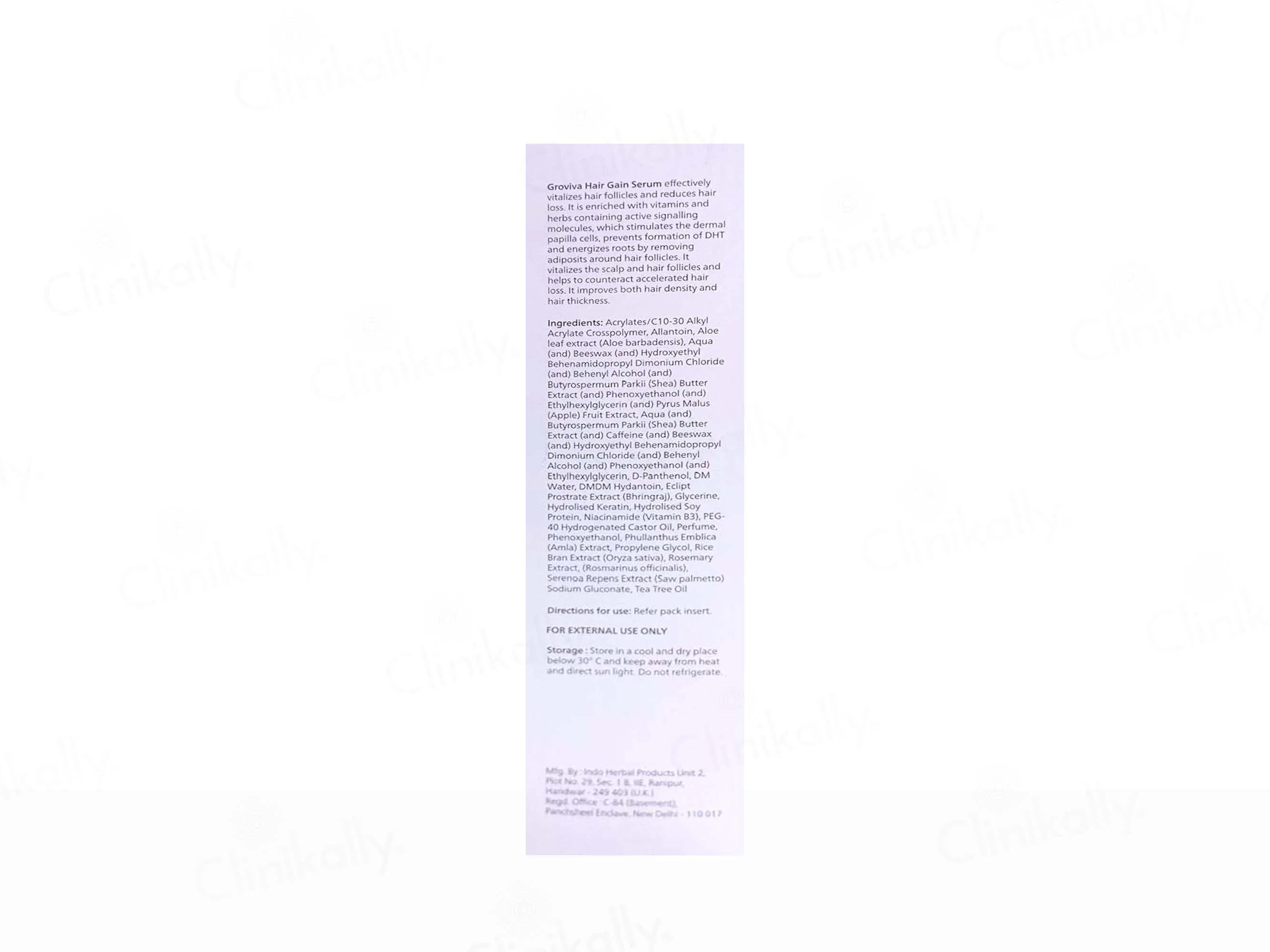 Groviva pH 5.5 Hair Gain Serum - Image 2