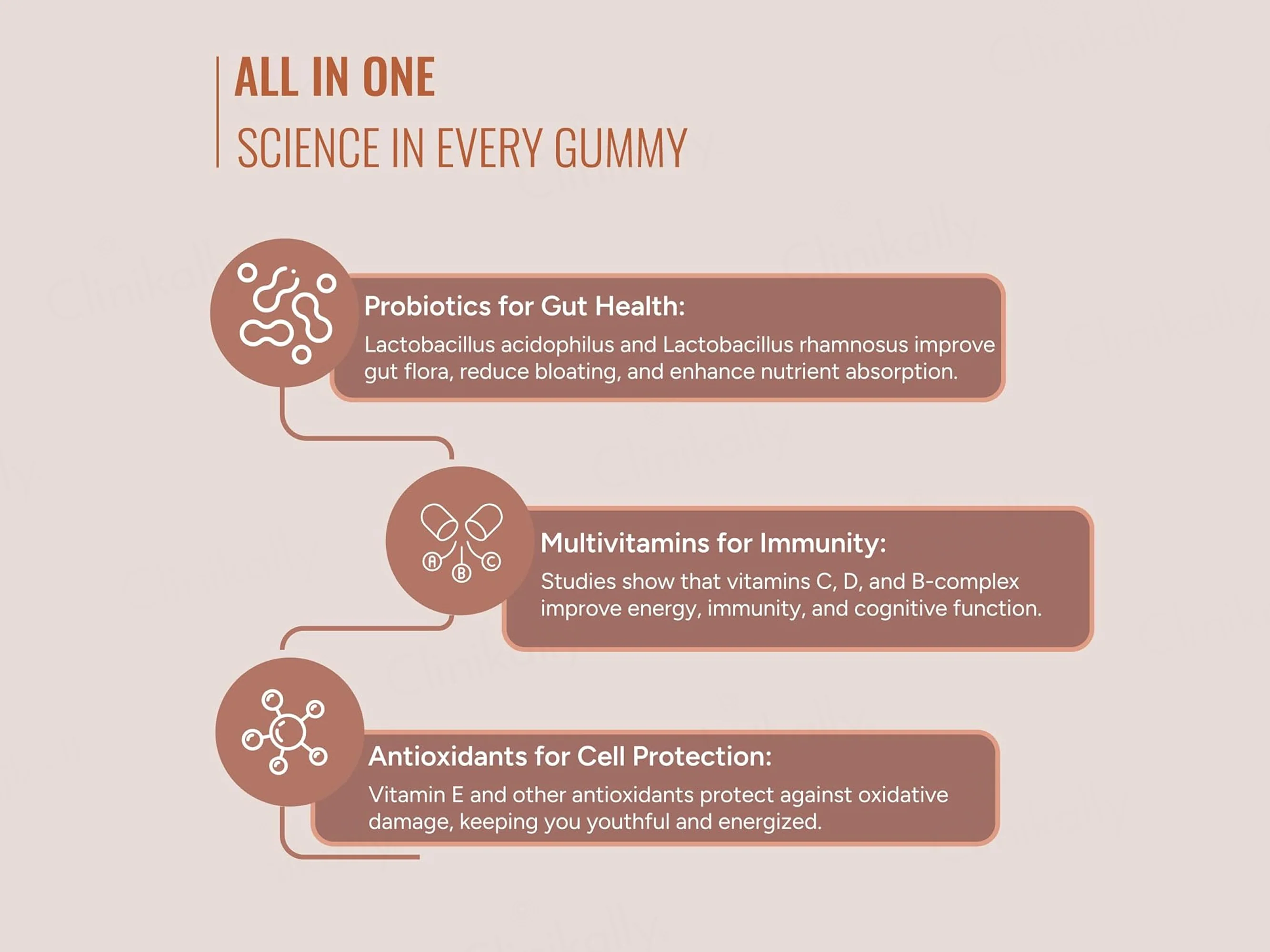 Gut & Beyond All In One Gummies - Coffee Flavour - Image 4