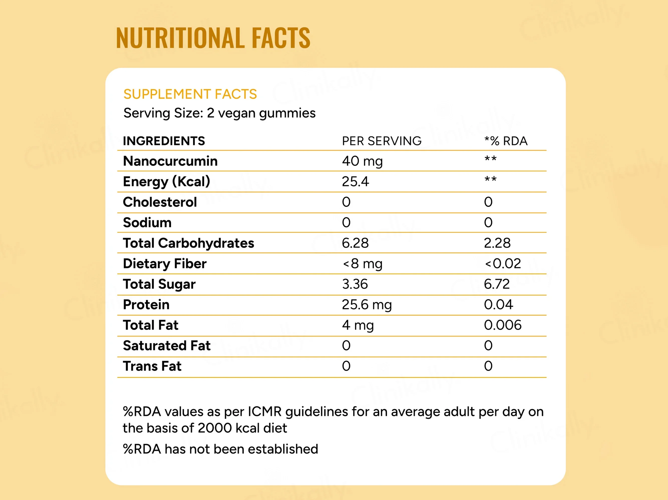 Gut & Beyond Nano Curcumin Gummies - Mango Flavour - Image 9