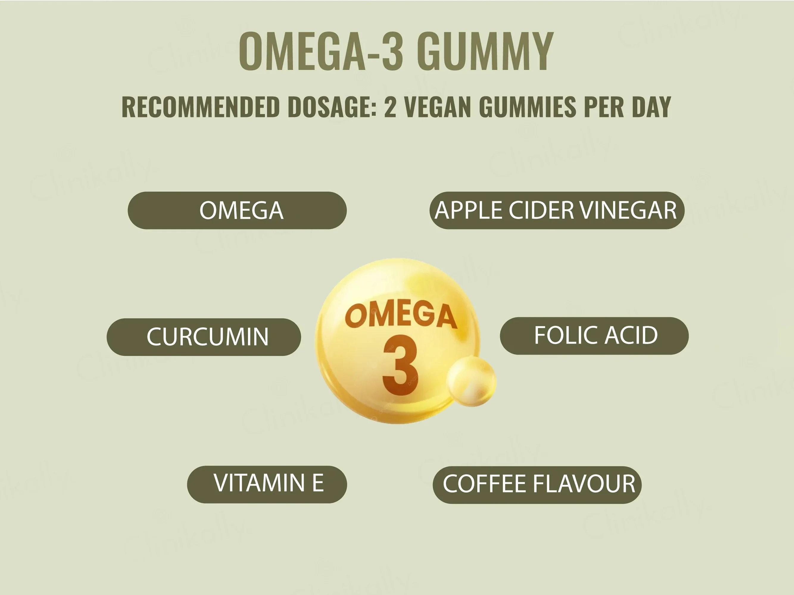 Gut & Beyond Omega-3 Fatty Acids Gummies - Coffee Flavour - Image 5