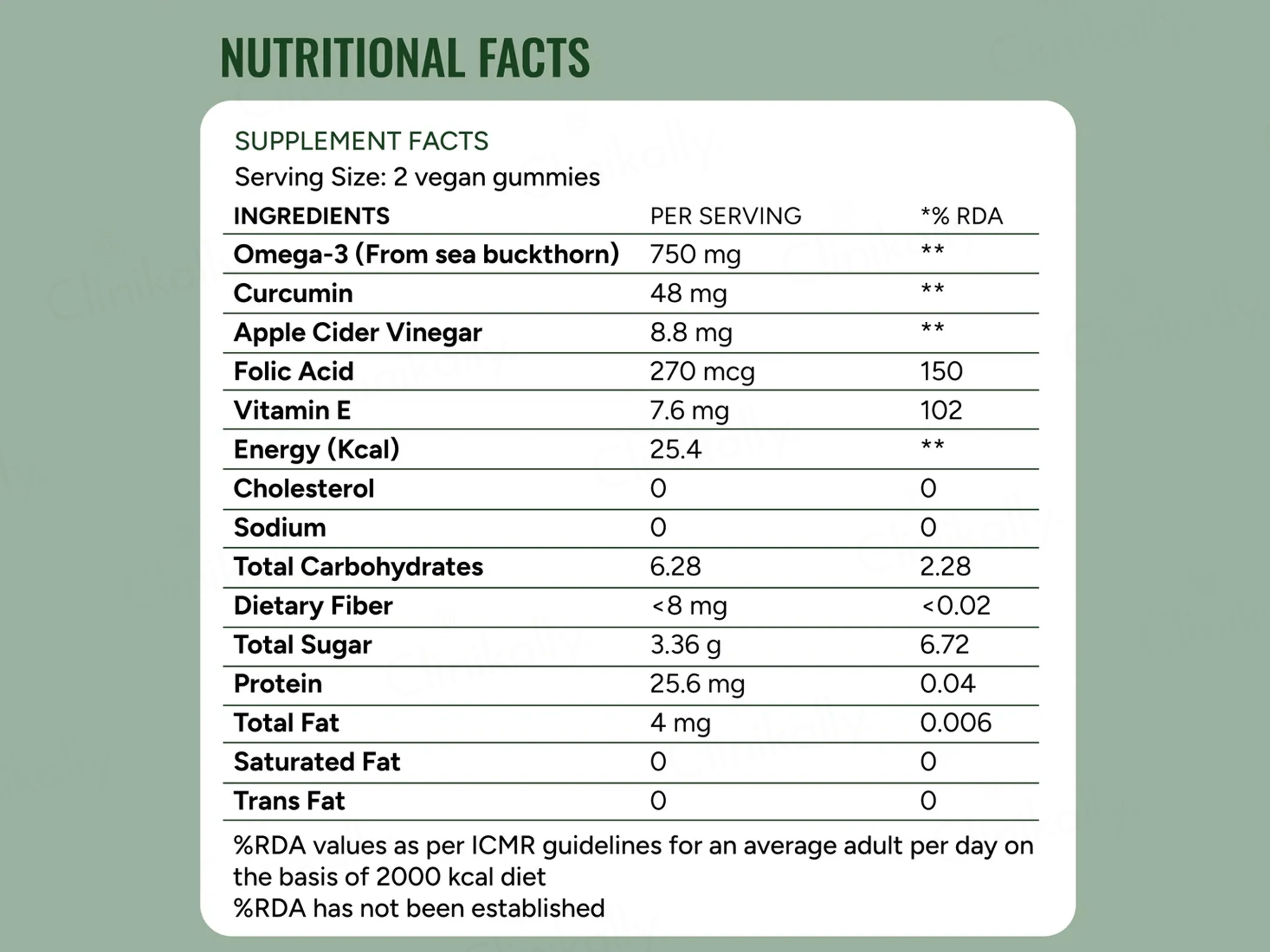 Gut & Beyond Omega-3 Fatty Acids Gummies - Coffee Flavour - Image 8