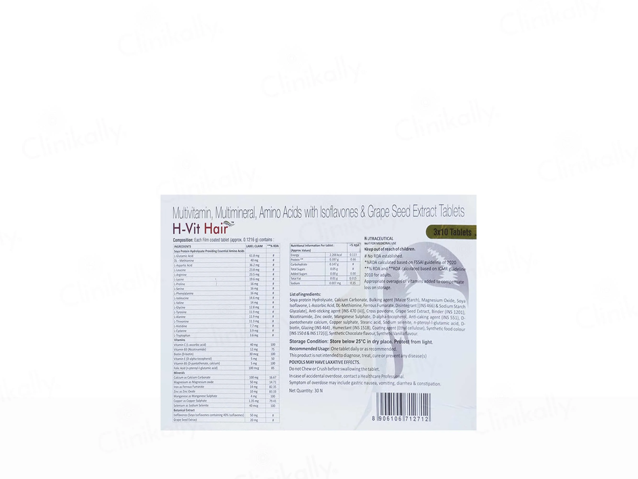 H-Vit Hair Tablet - Image 4