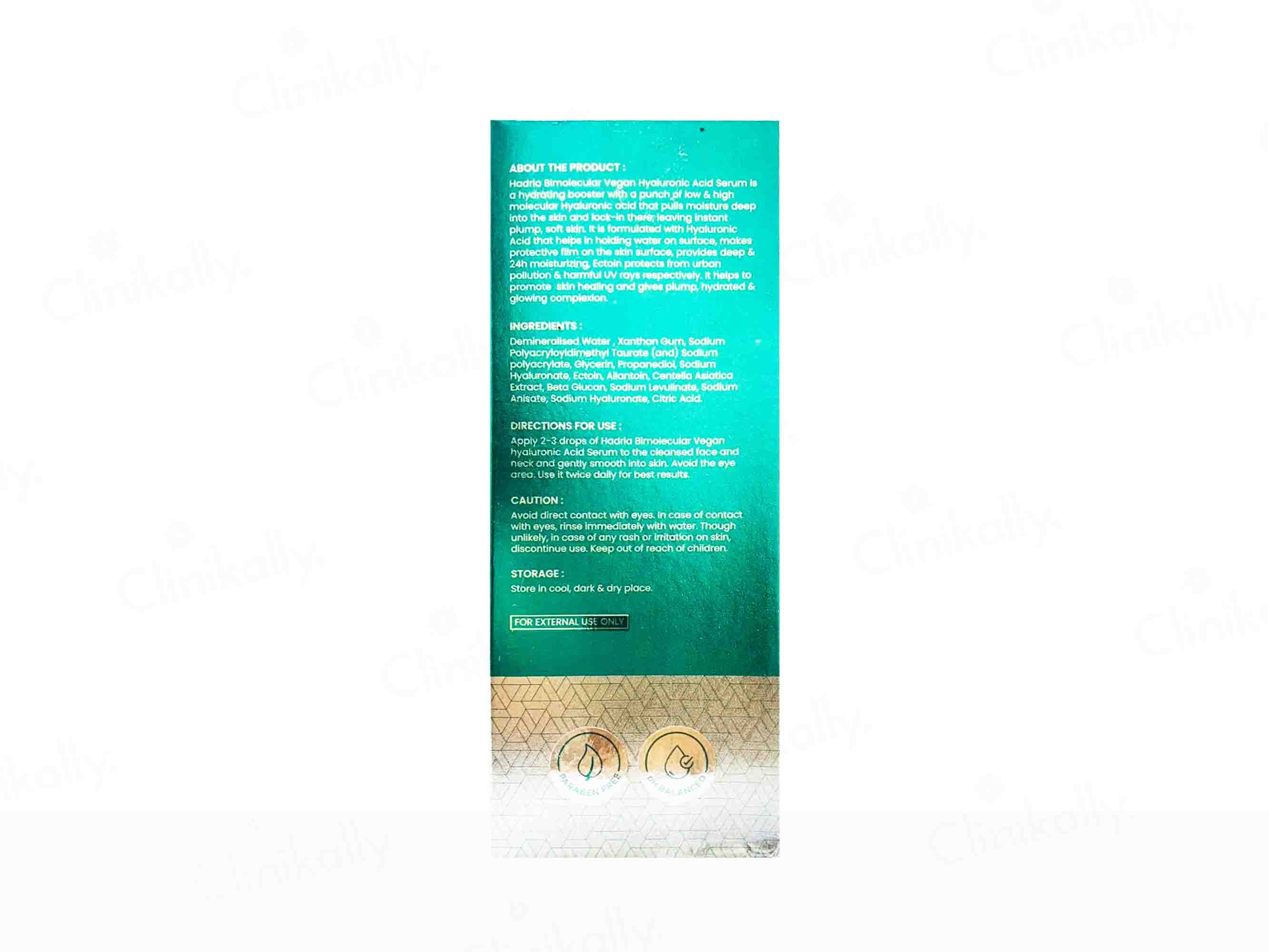 Hadria Bimolecular Vegan Hyaluronic Acid Serum - Image 2
