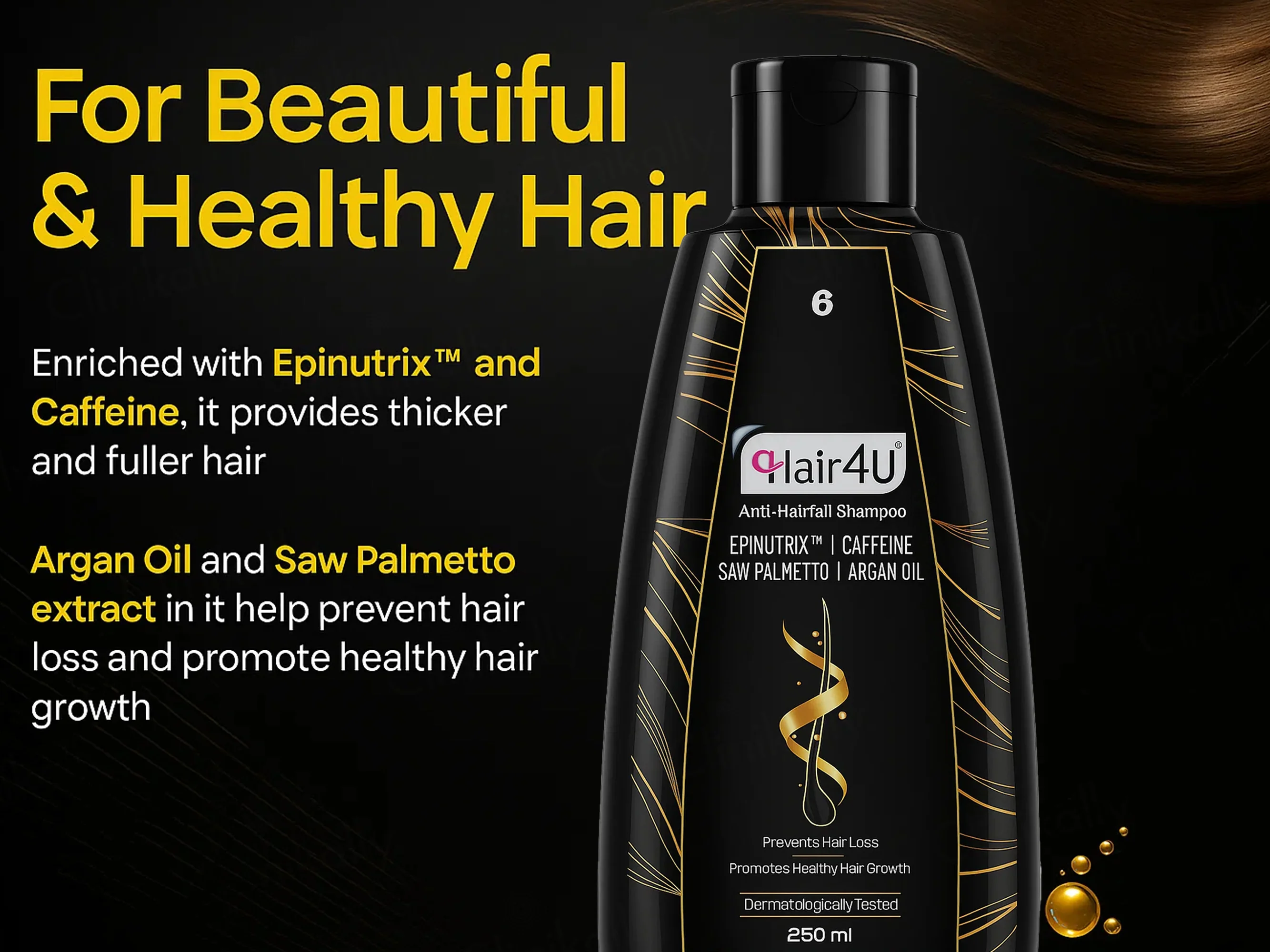 Hair 4U Anti-Hairfall Shampoo - Image 3