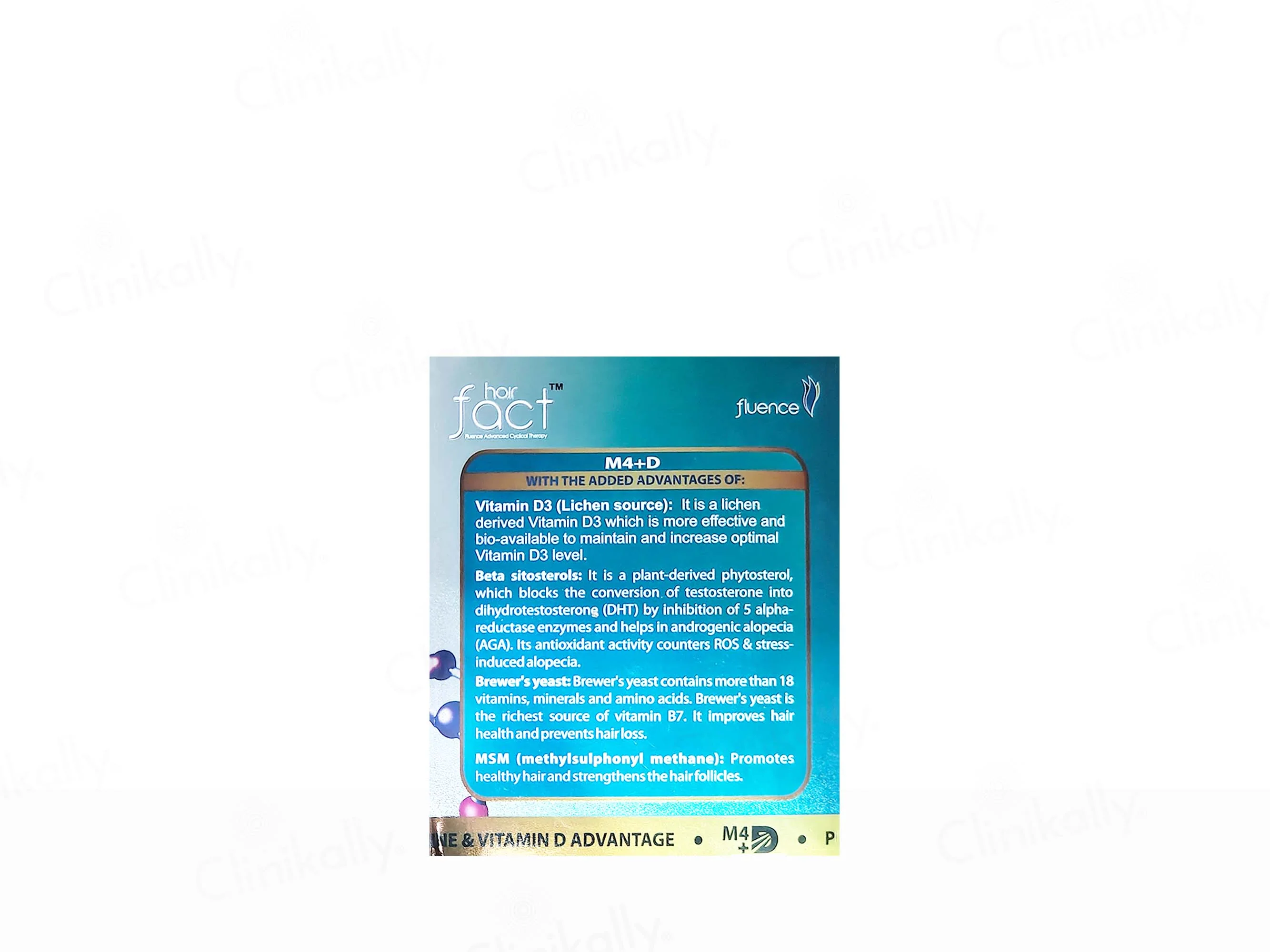 Hair Fact Fluence Advanced Cyclical Therapy (Men) M4+D - Image 2