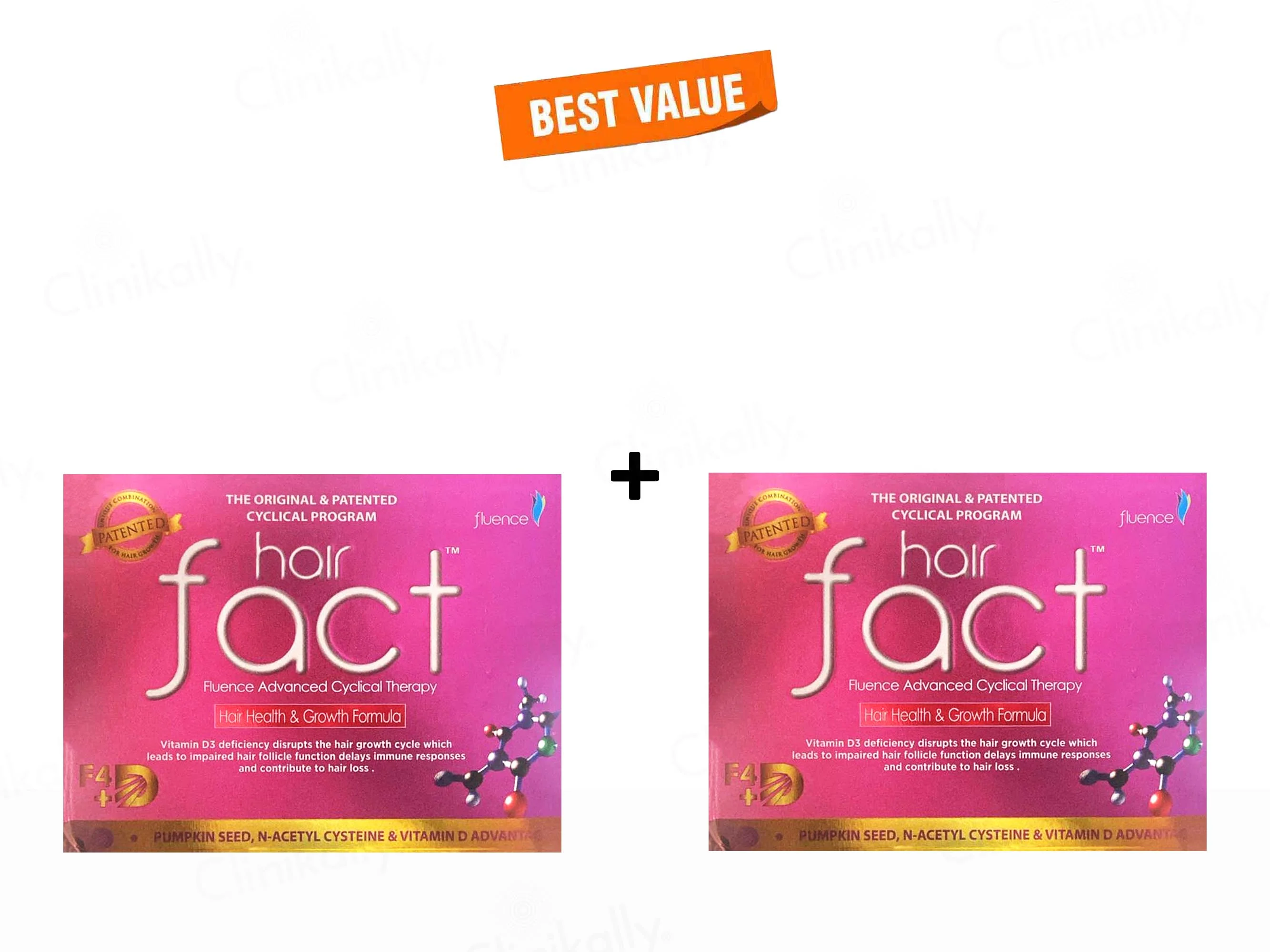 Hair Fact Fluence Advanced Cyclical Therapy (Women) F4+D - Image 4
