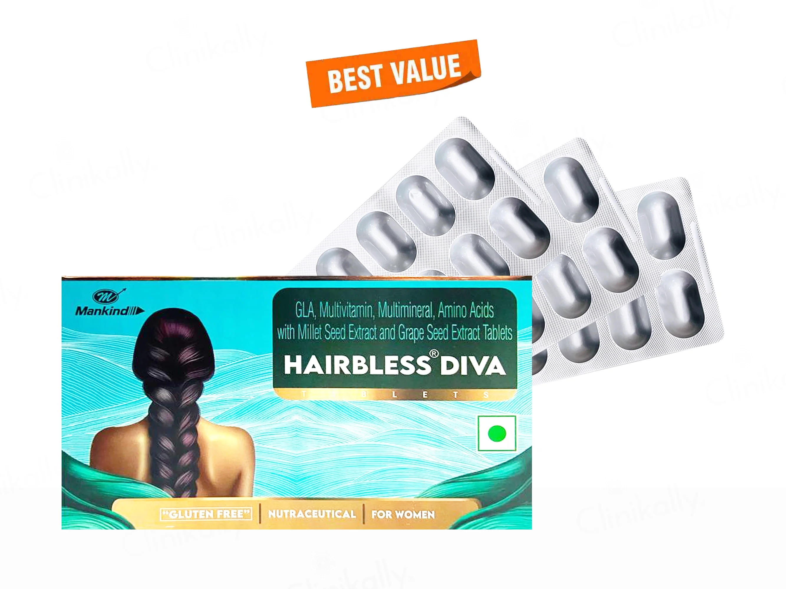 Hairbless Diva Nutraceutical Tablet For Women - Image 5