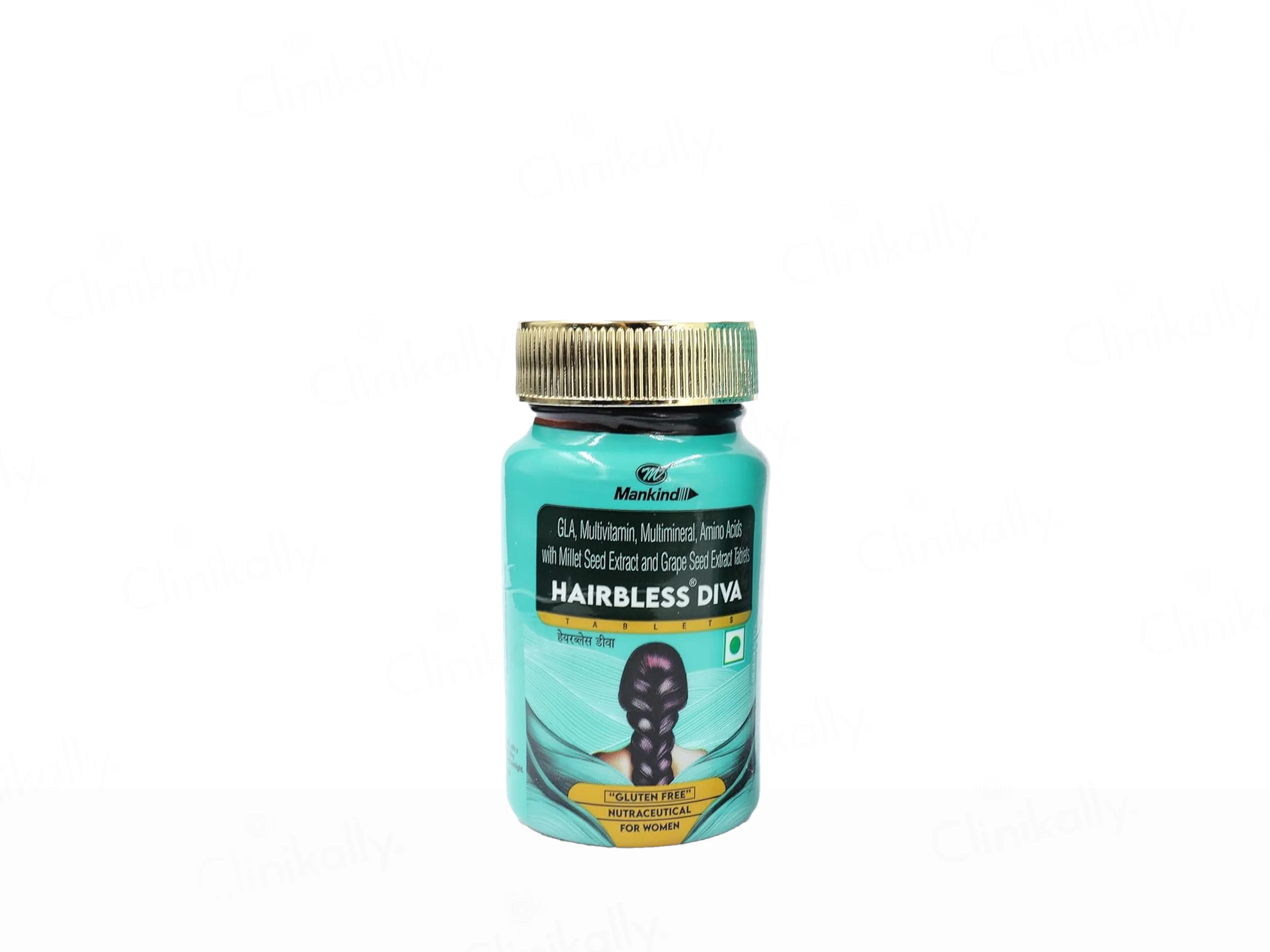 Hairbless Diva Nutraceutical Tablet For Women (Bottle) - Image 2