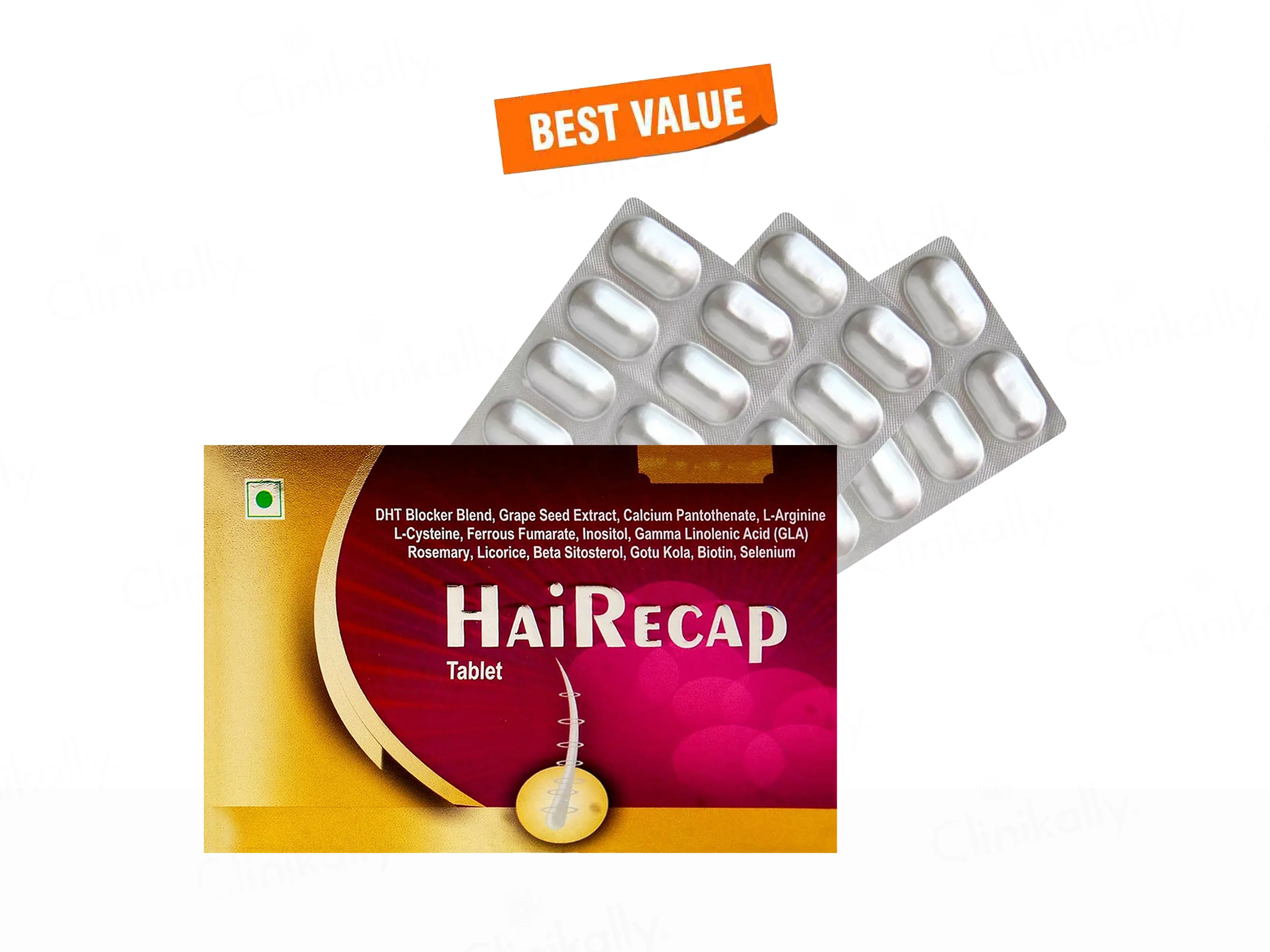 HaiRecap Nutraceutical Hair Growth Tablet - Image 3