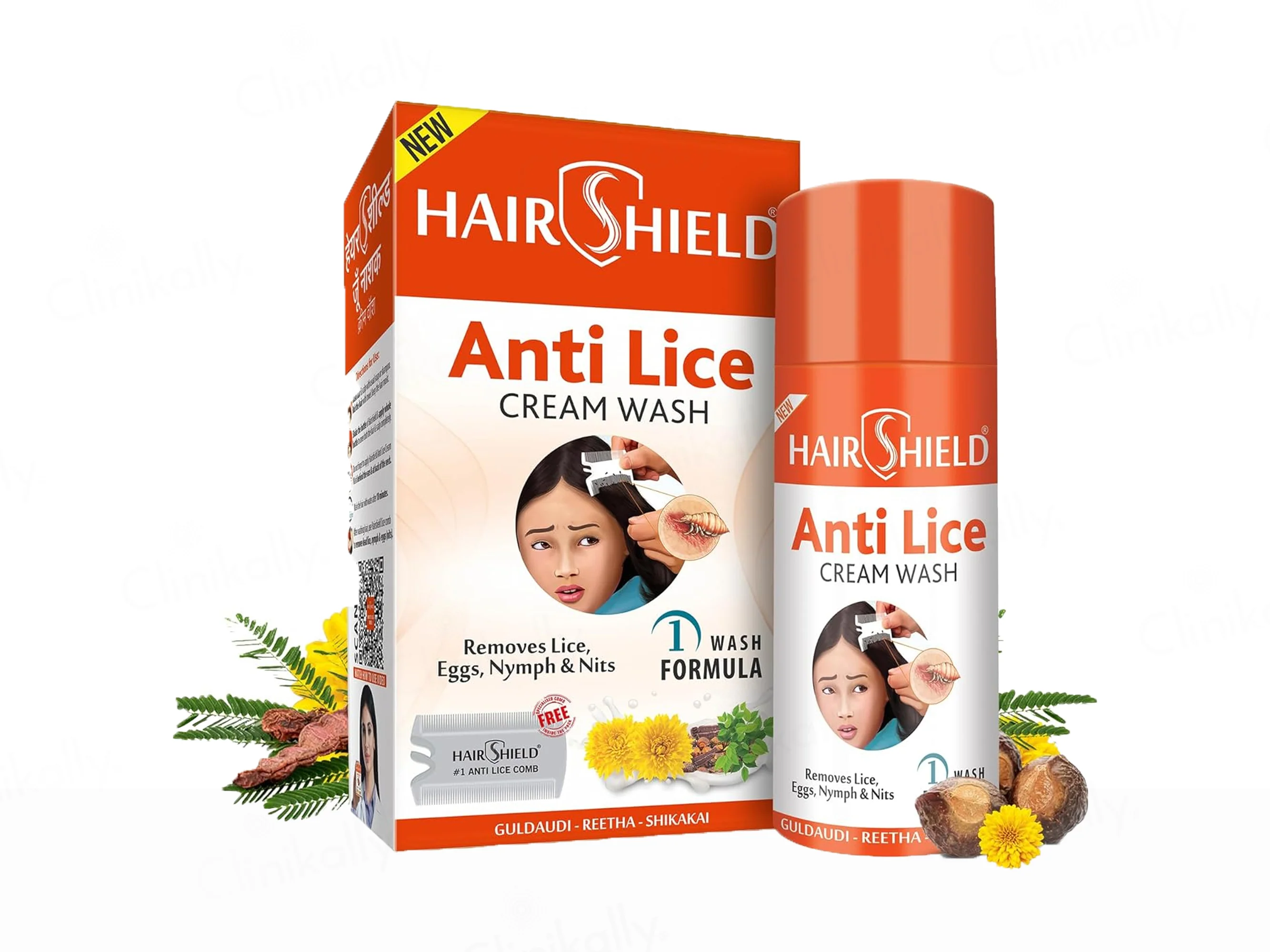 Hairshield Anti Lice Hair & Scalp Cream Wash - Image 2