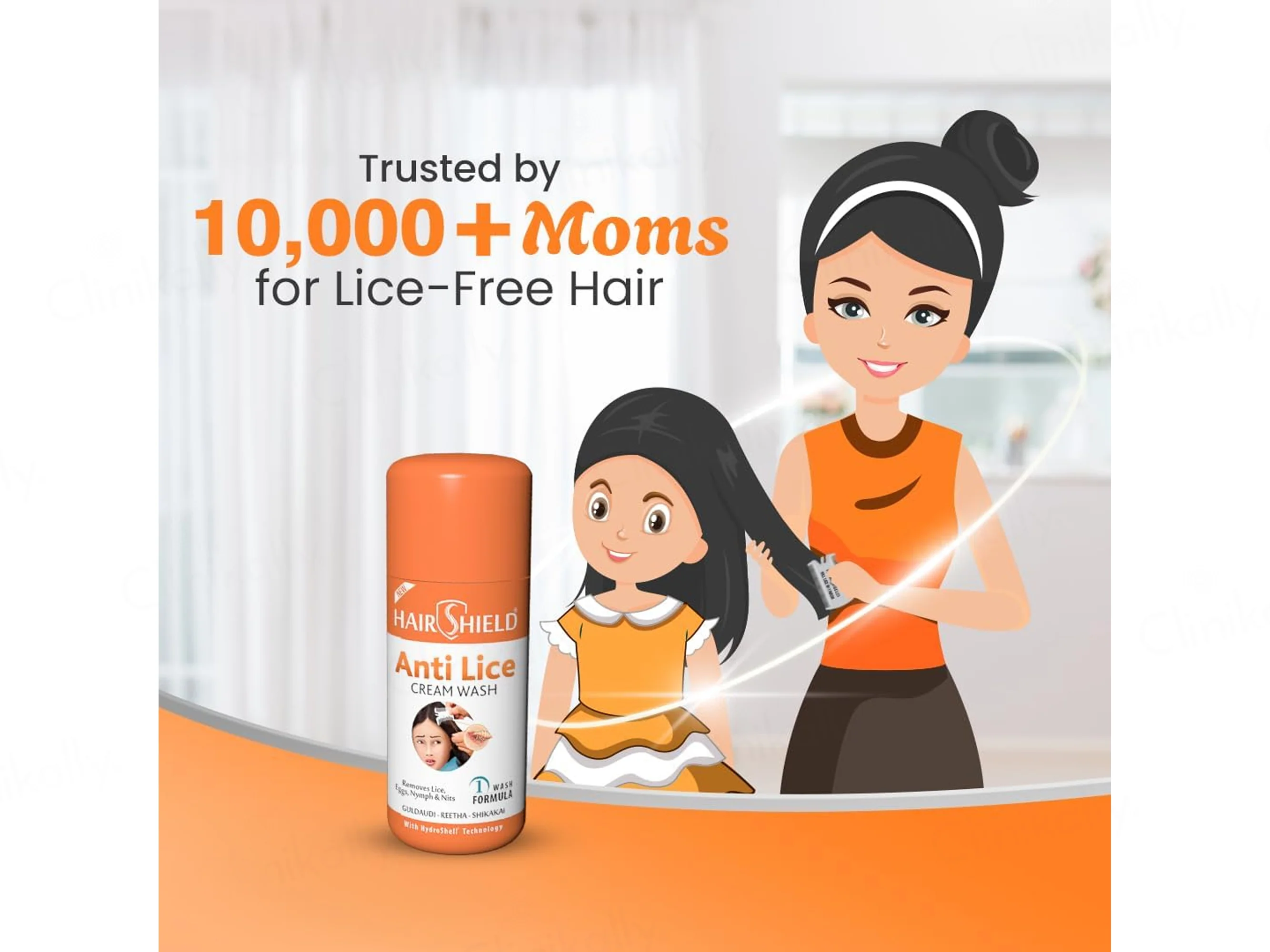 Hairshield Anti Lice Hair & Scalp Cream Wash - Image 7