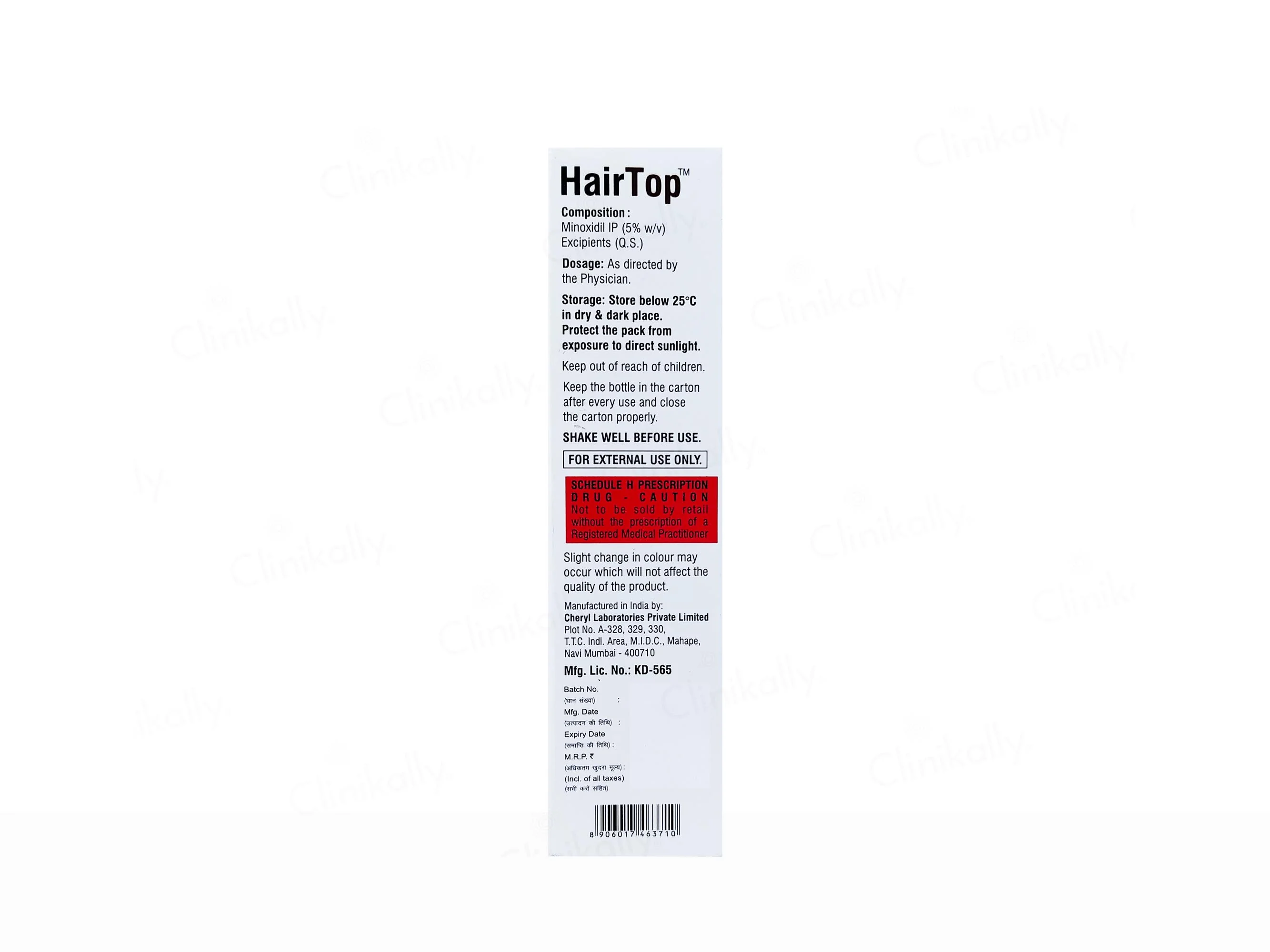 HairTop 5% Topical Solution - Image 5