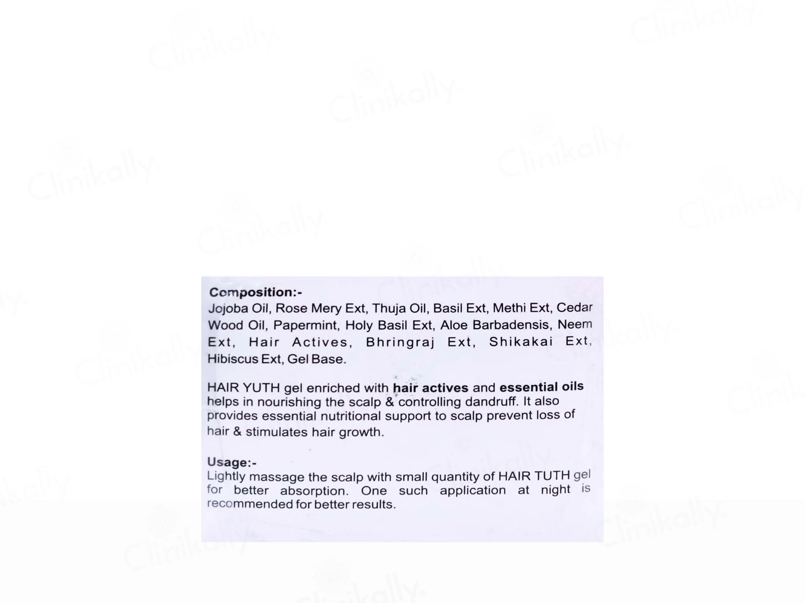 Hair Yuth Gel - Image 2