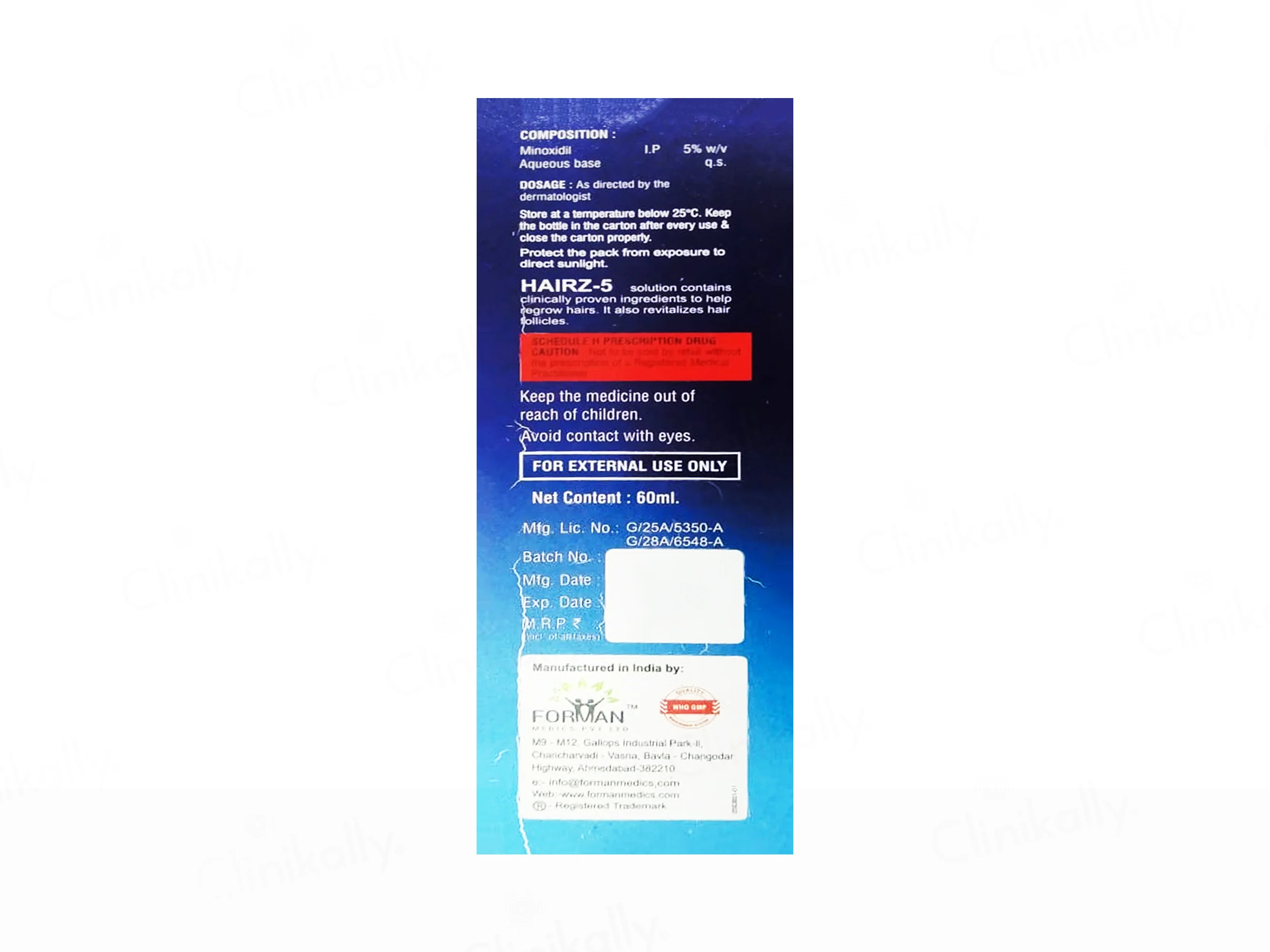 Hairz 5 Topical Solution - Image 3