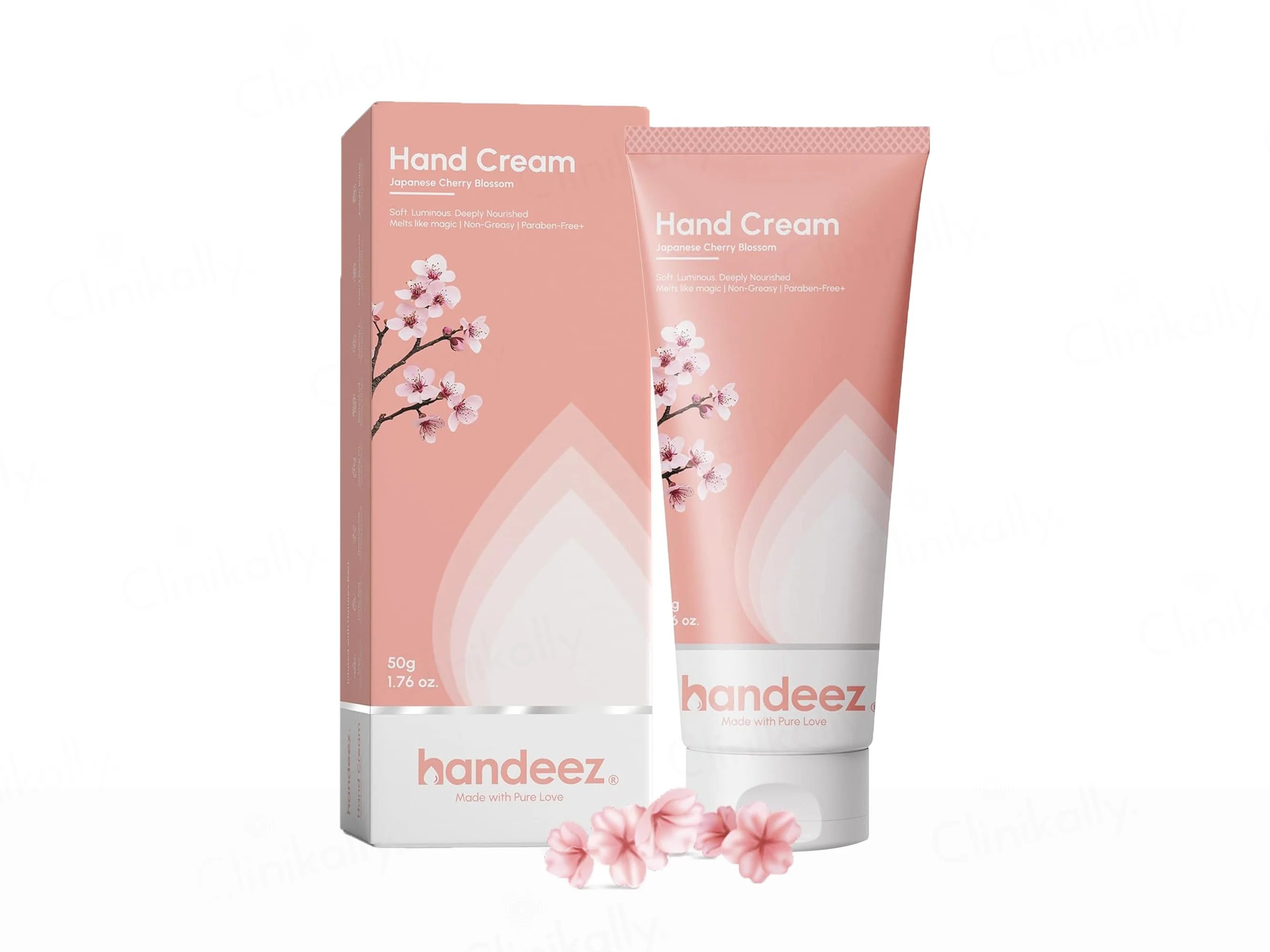 Handeez Japanese Cherry Blossom Hand Moisturiser Cream - Image 2