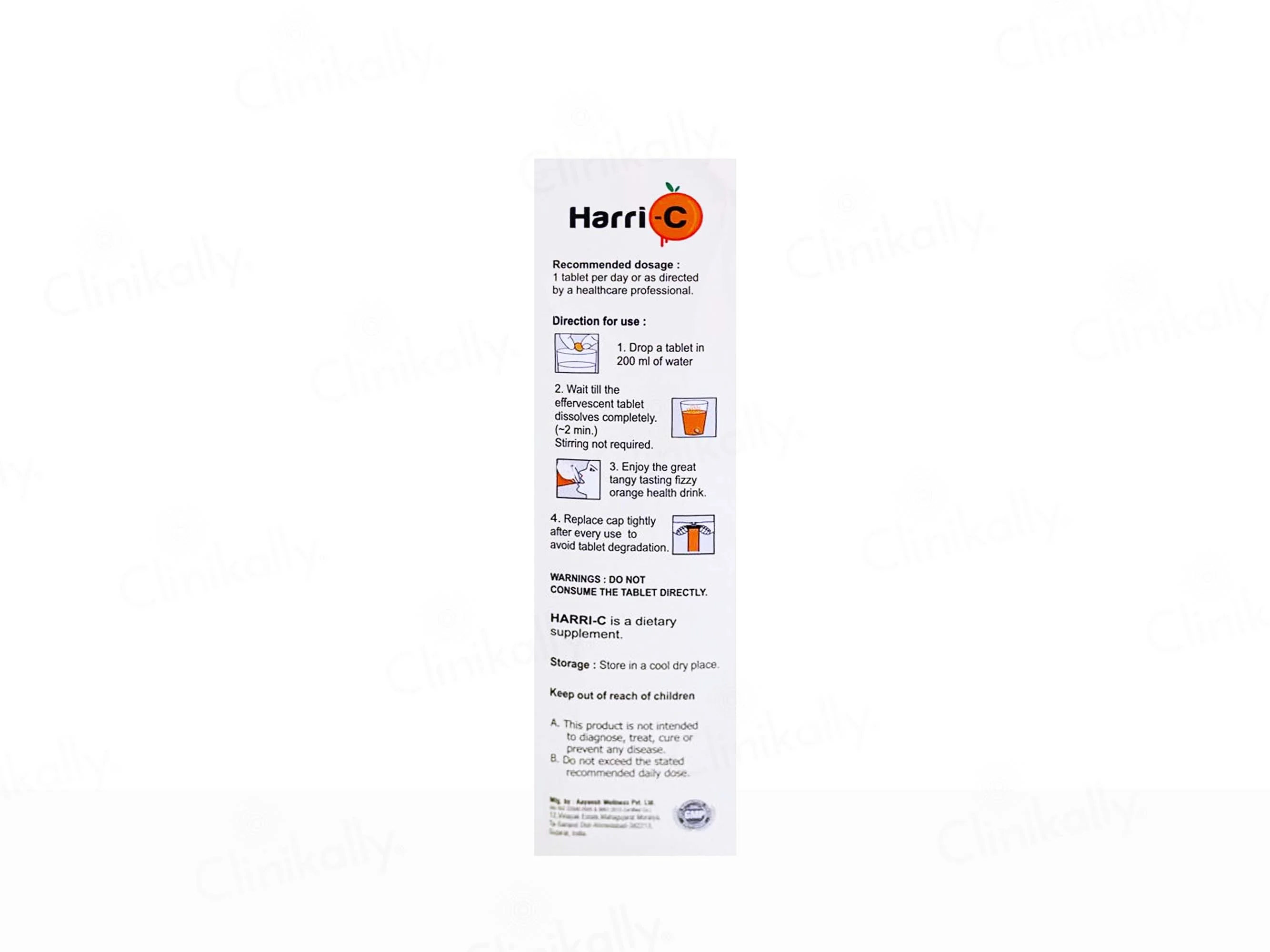 Harri-C Effervescent Tablet - Image 2