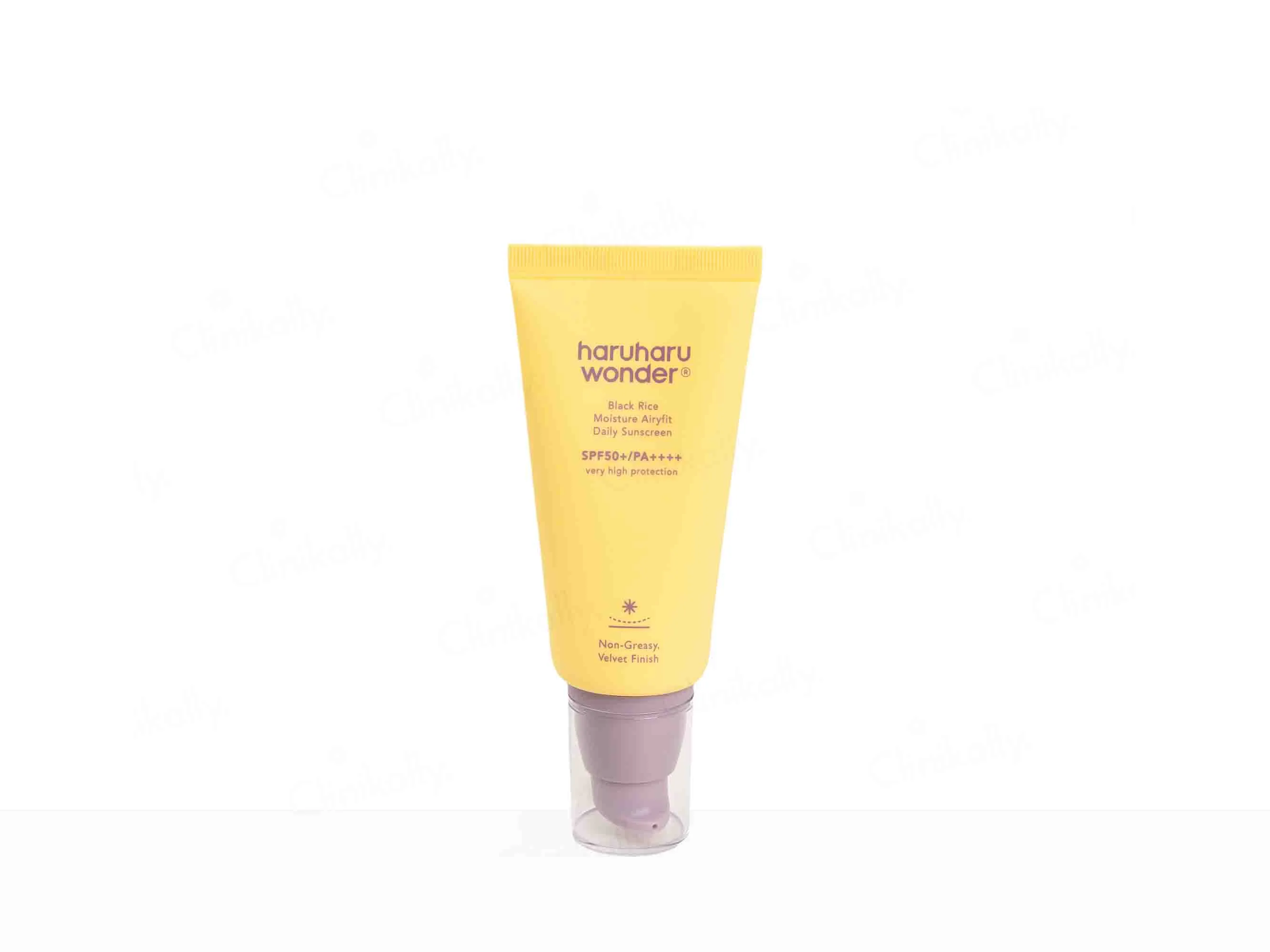 Haruharu Wonder Black Rice Moisture Airyfit Daily Sunscreen SPF 50+/PA++++ - Image 2