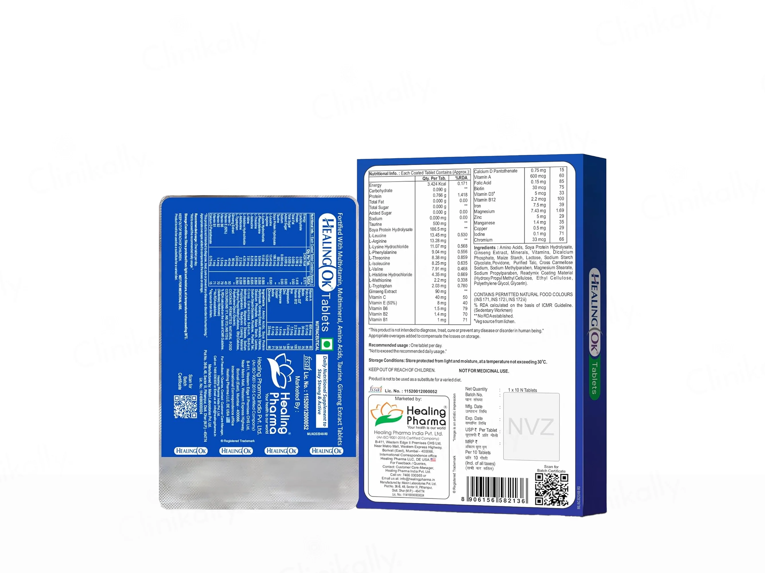 Healing Ok Daily Nutritional Supplement Tablet - Image 8