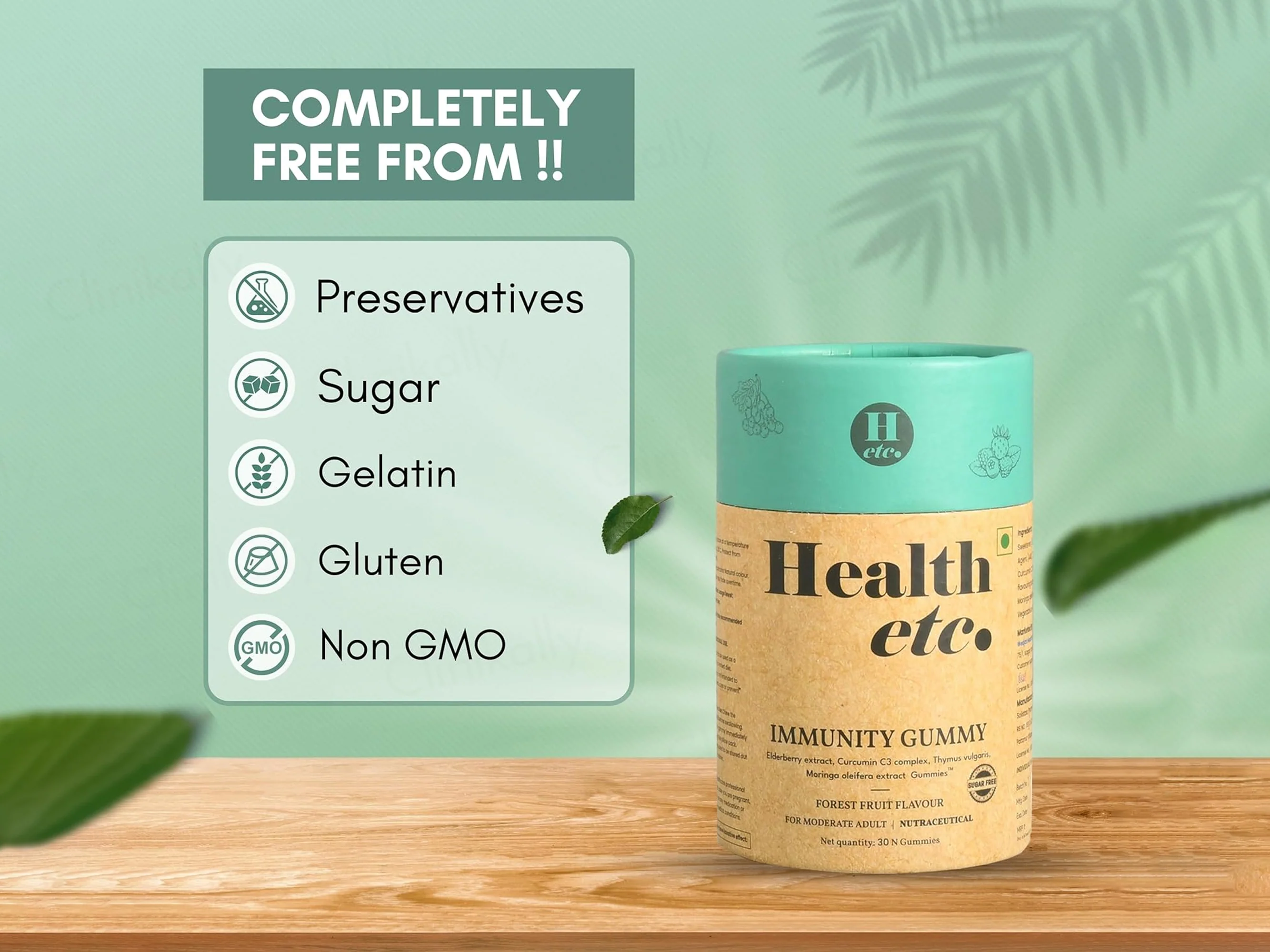 Health Etc Immunity Gummy - Forest Fruit Flavour - Image 5