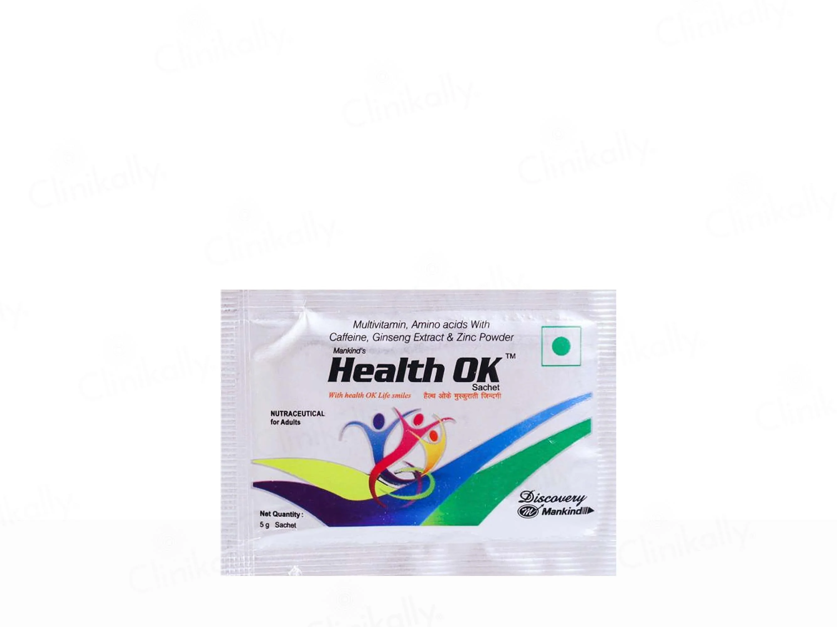 Health OK Multivitamin, Amino Acid, Ginseng & Zinc Nutraceutical Powder - Image 4