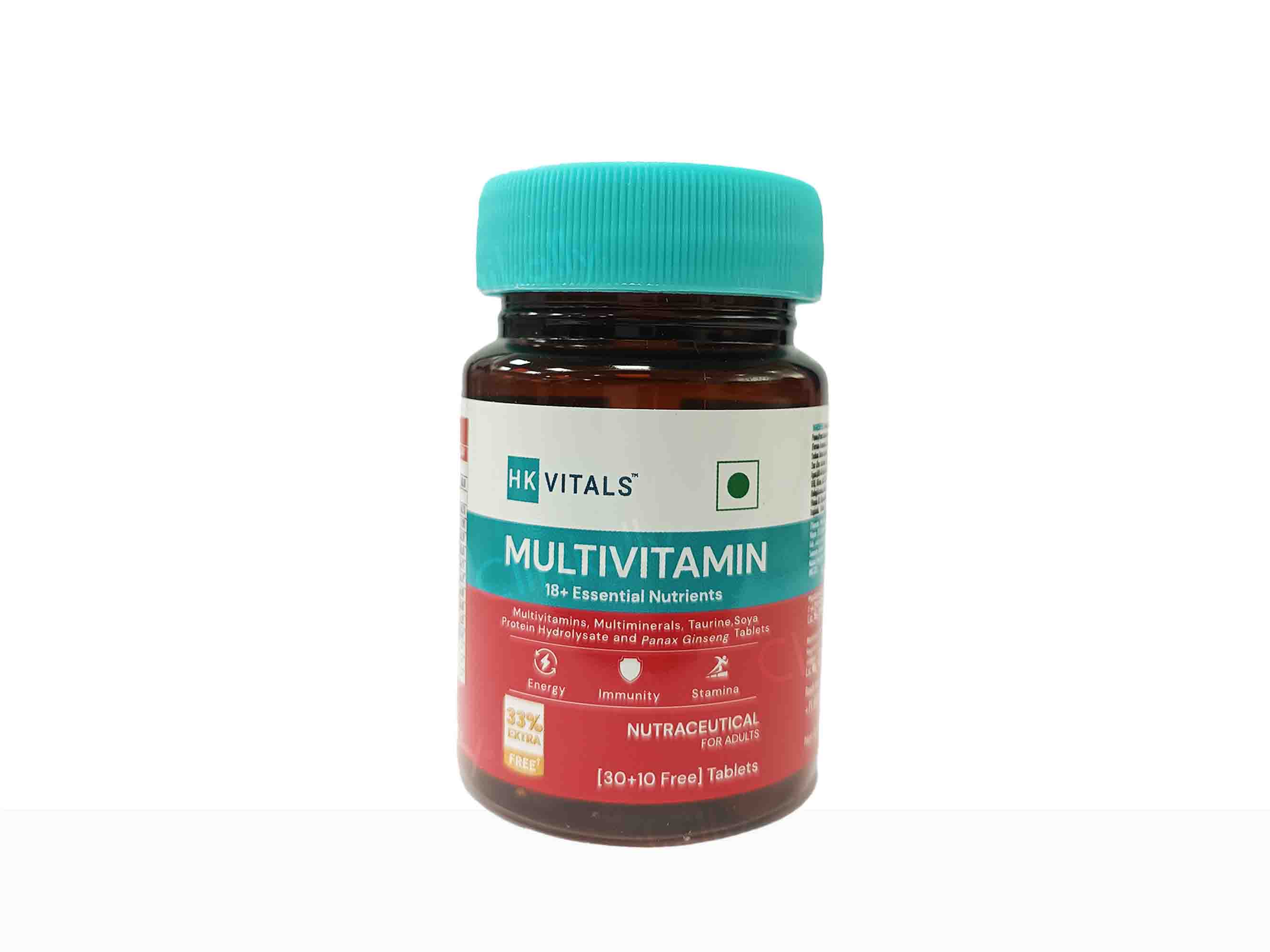 HK Vitals Multivitamin With Multimineral, Taurine & Ginseng Extract Tablet - Image 2