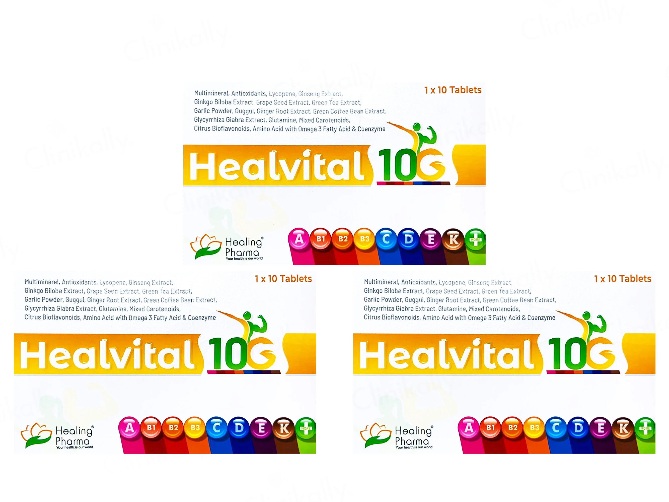 Healvital 10G Nutraceutical Tablet - Image 3