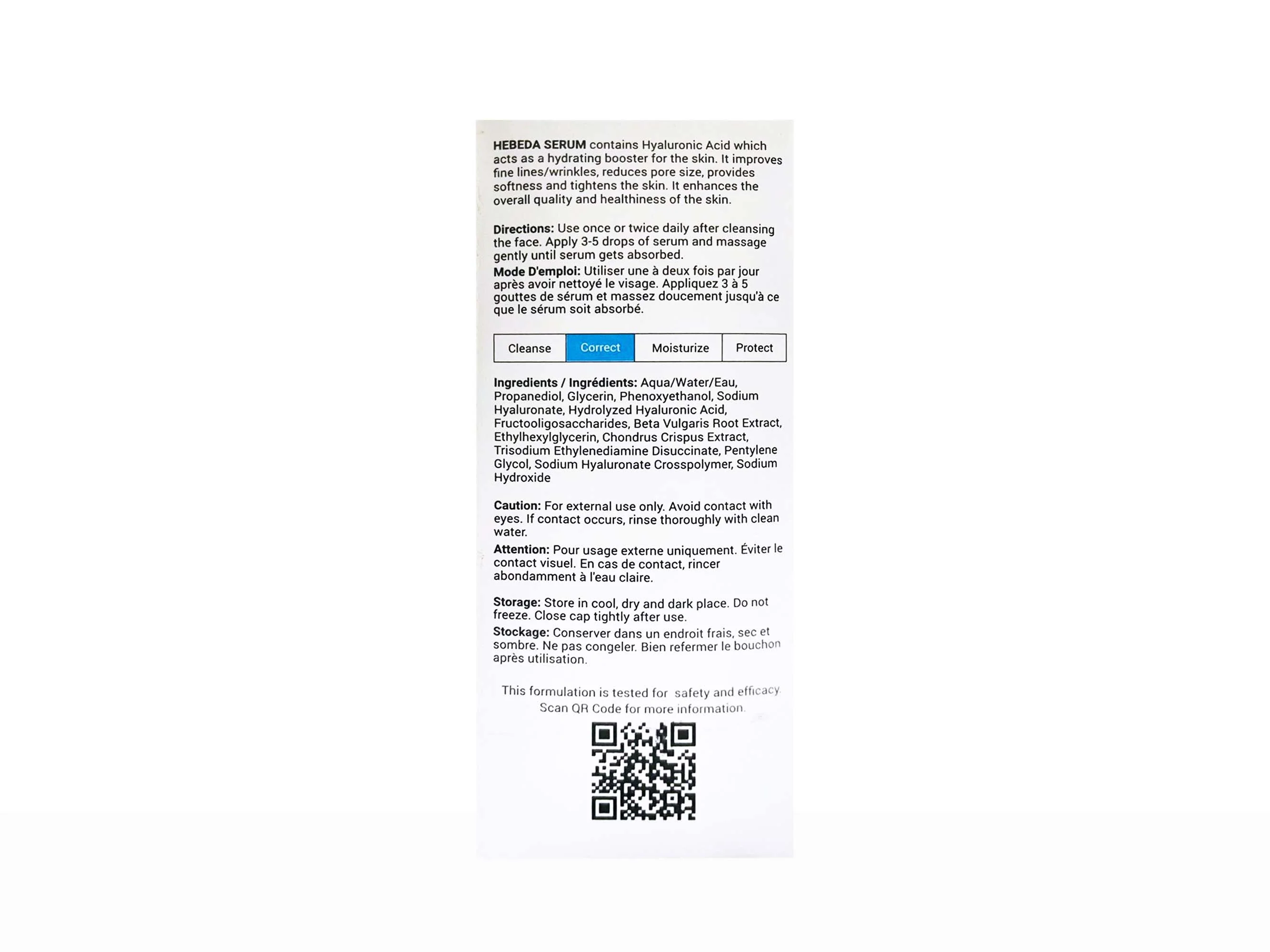 Hebeda Hyaluronic Acid Concentrate Serum - Image 3