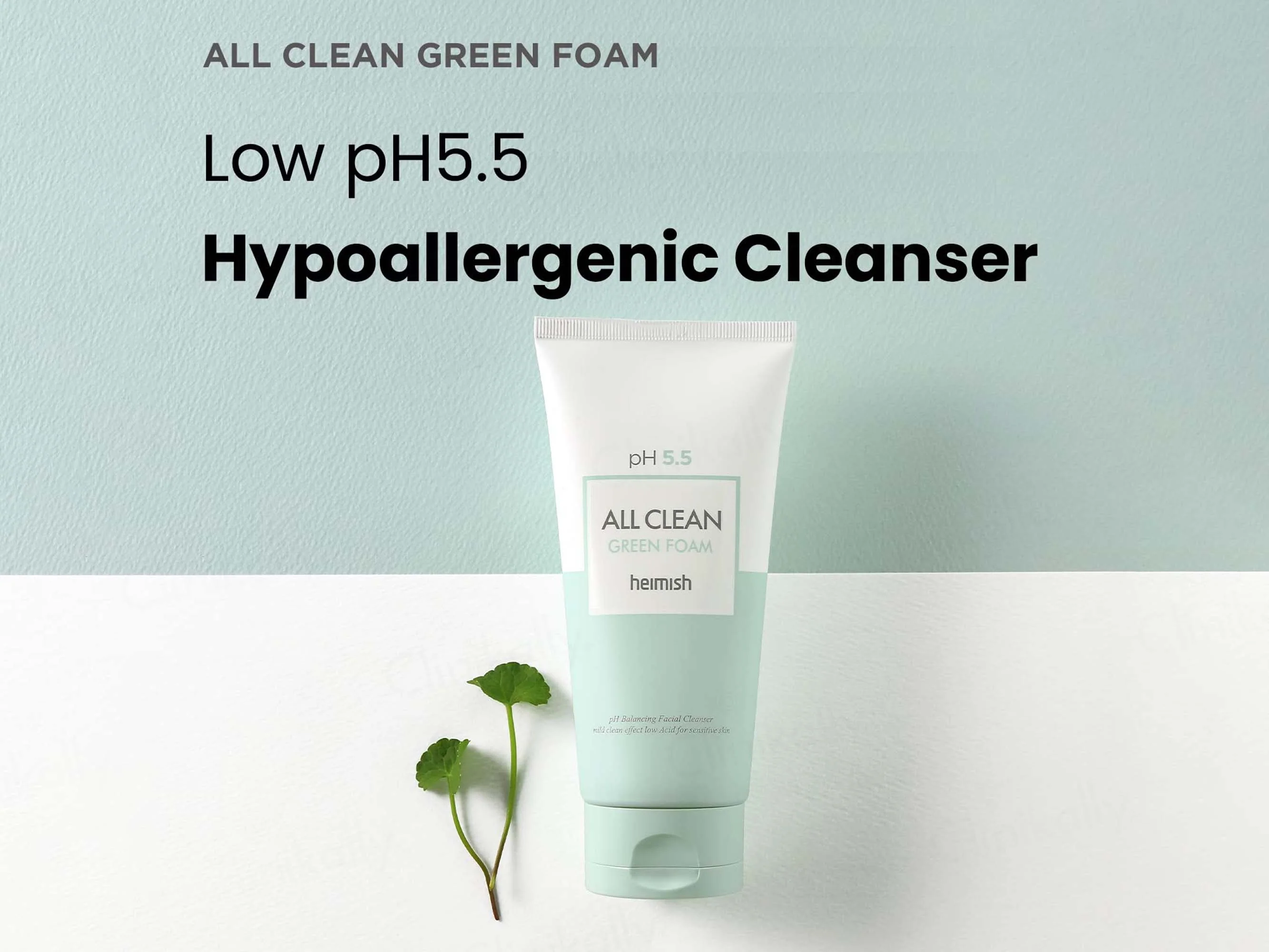 Heimish All Clean Green Foam Facial Cleanser - Image 2