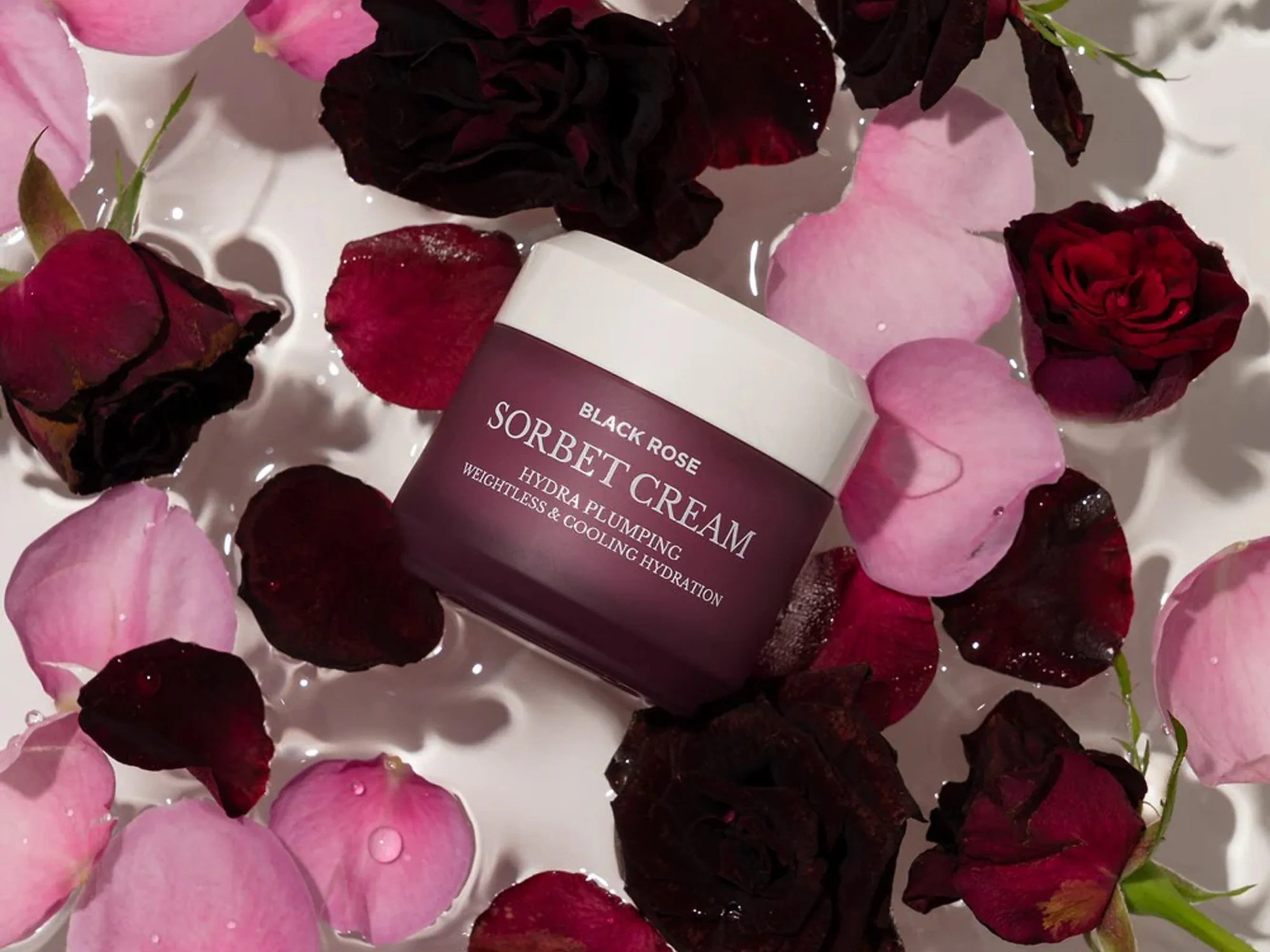 Heimish Black Rose Sorbet Hydra Plumping Weightless & Cooling Hydration Cream - Image 3