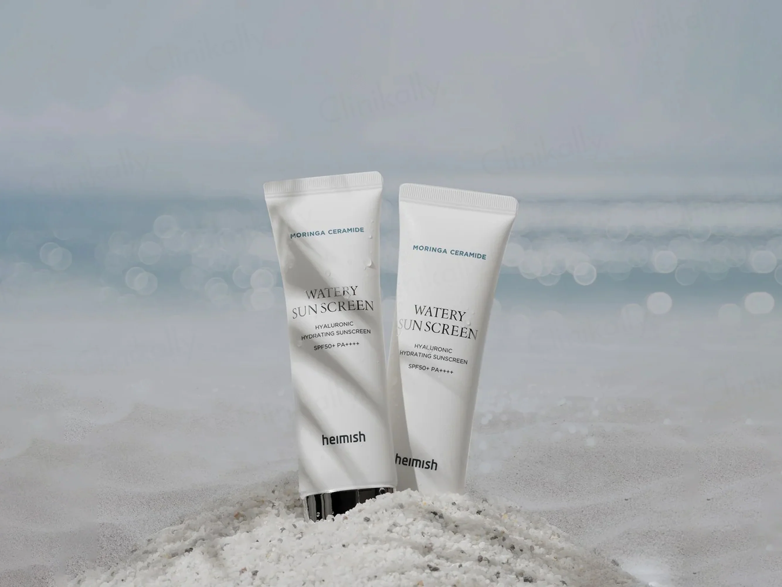 Heimish Moringa Ceramide Hyaluronic Hydrating Watery Sunscreen SPF 50+ PA++++ - Image 5
