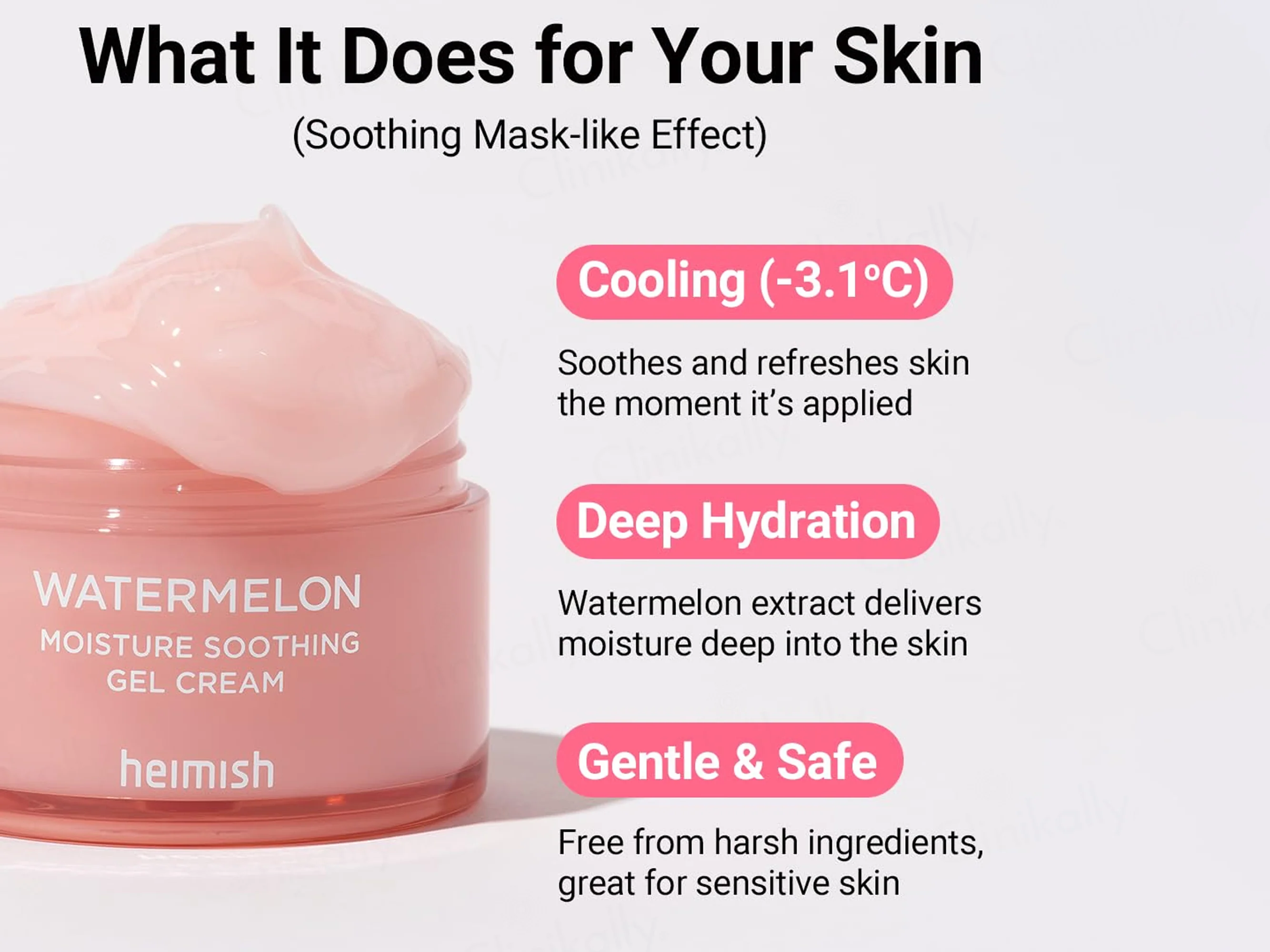 Heimish Watermelon Moisture Soothing Gel Cream - Image 3