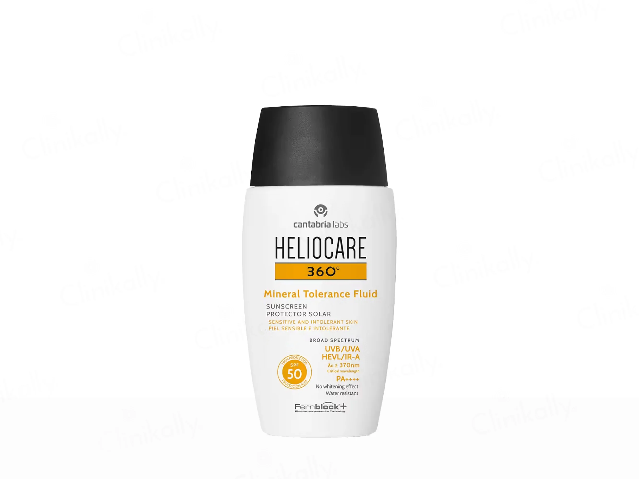 Heliocare 360 Mineral Tolerance Fluid Protector Solar Sunscreen SPF 50 PA++++ - Image 2