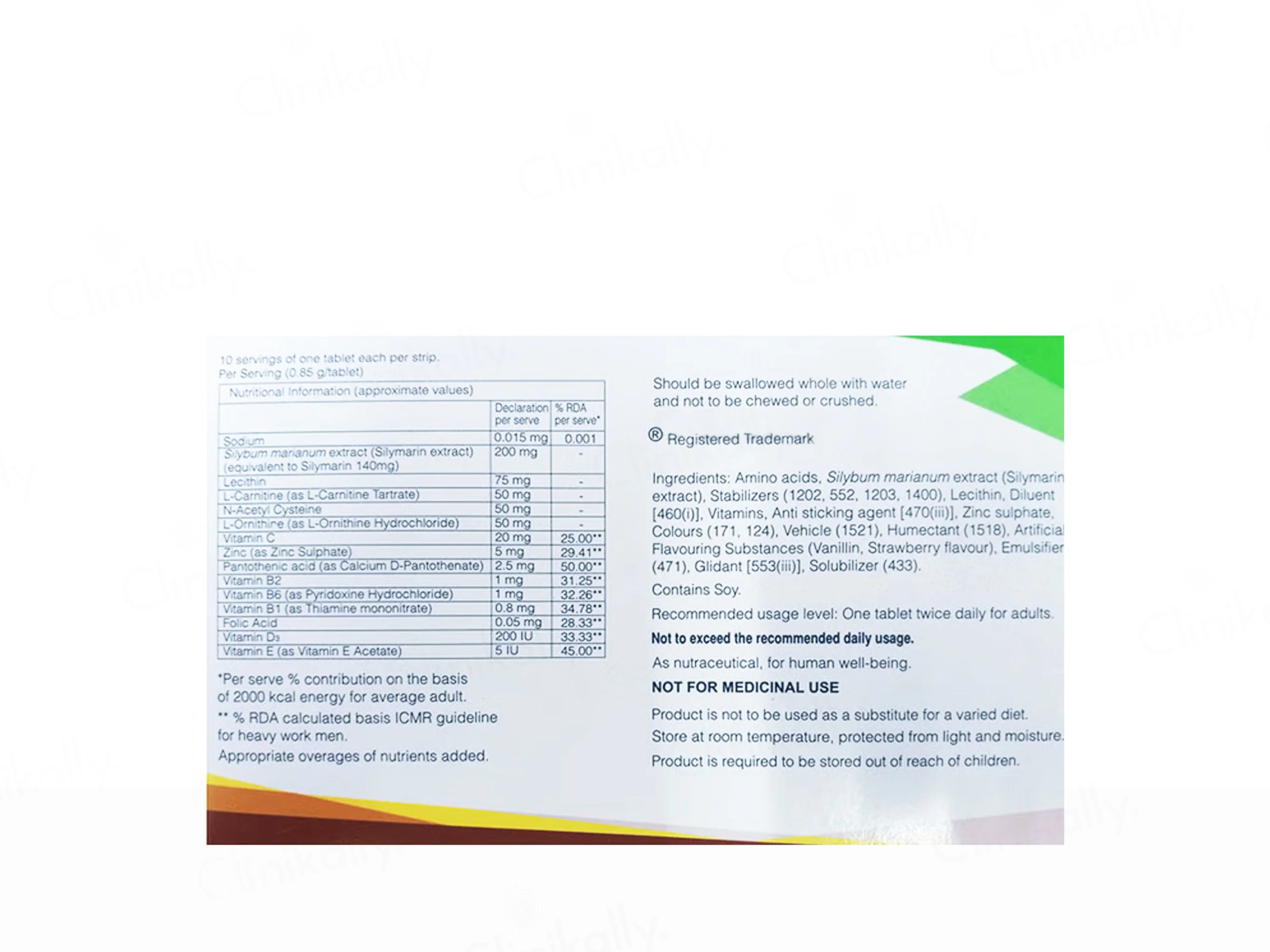 Heptagon Nutraceutical Tablet - Image 2